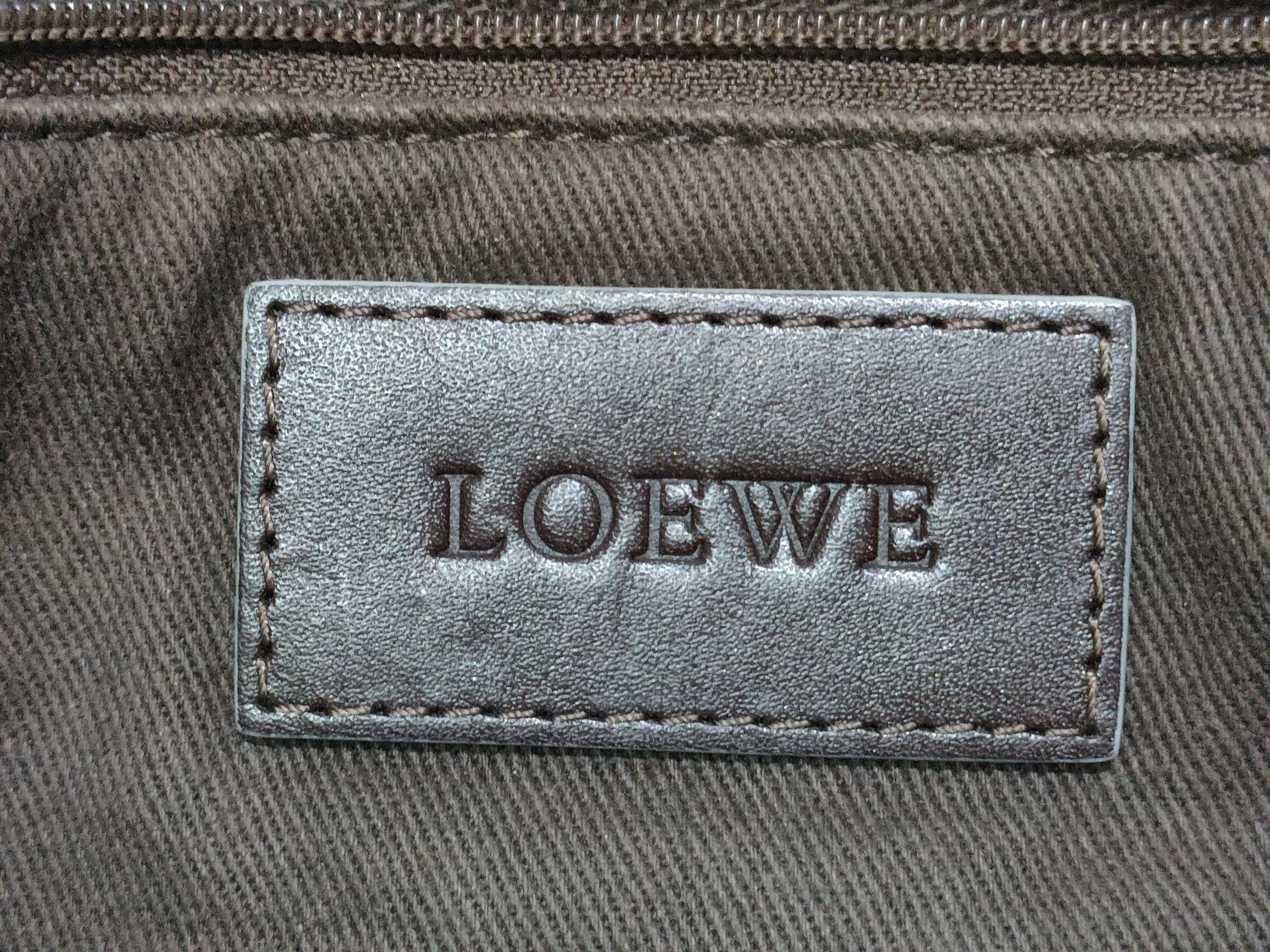 Anagram PVC x Leather Handbag Tote Bag — view 10