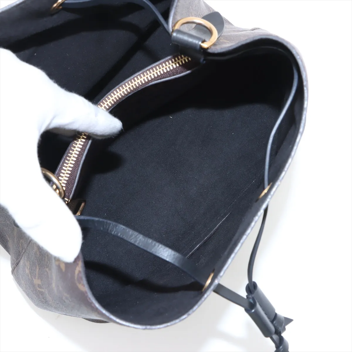 Monogram Neonoe M44020 SP2107 Brown RFID reaction available — view 6