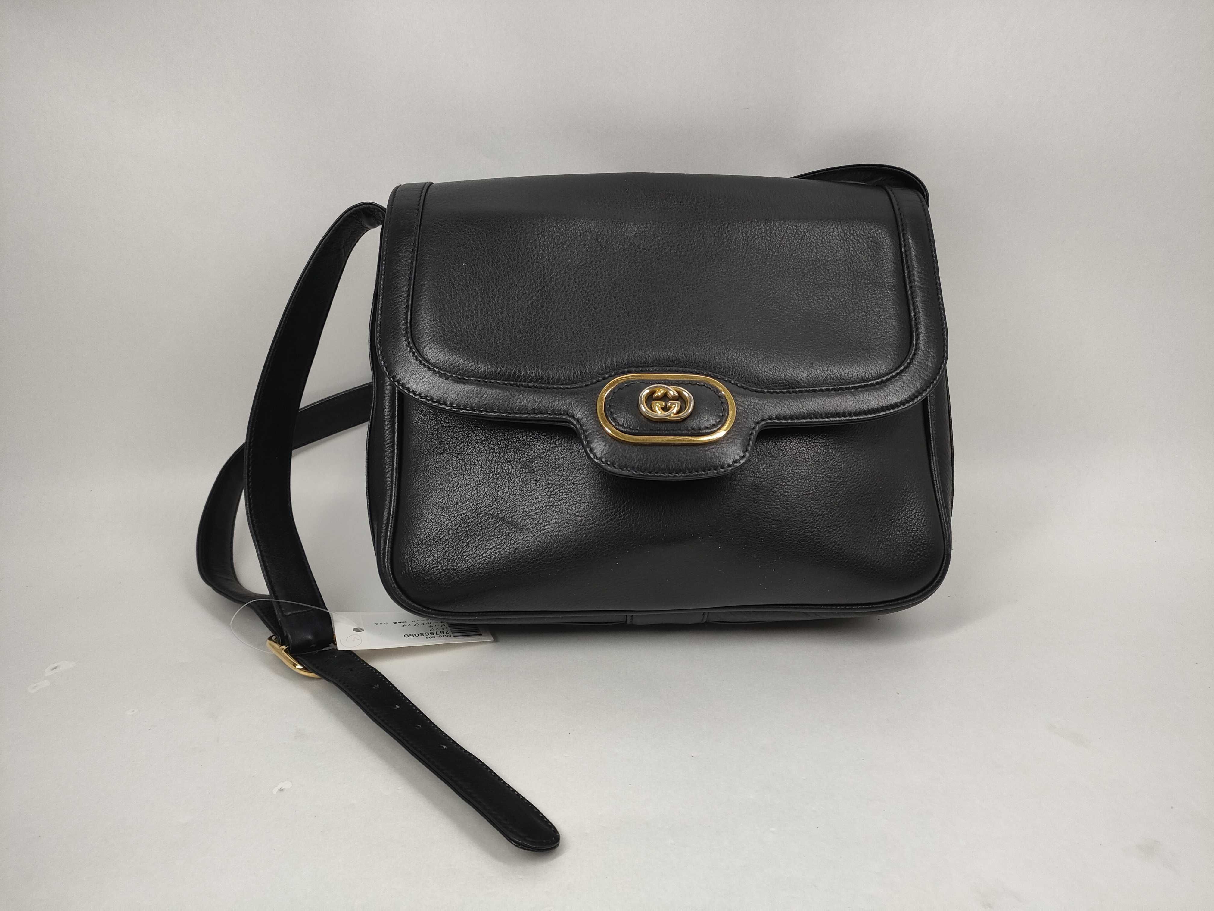 Old Push-Lock GG Hardware Shoulder Bag