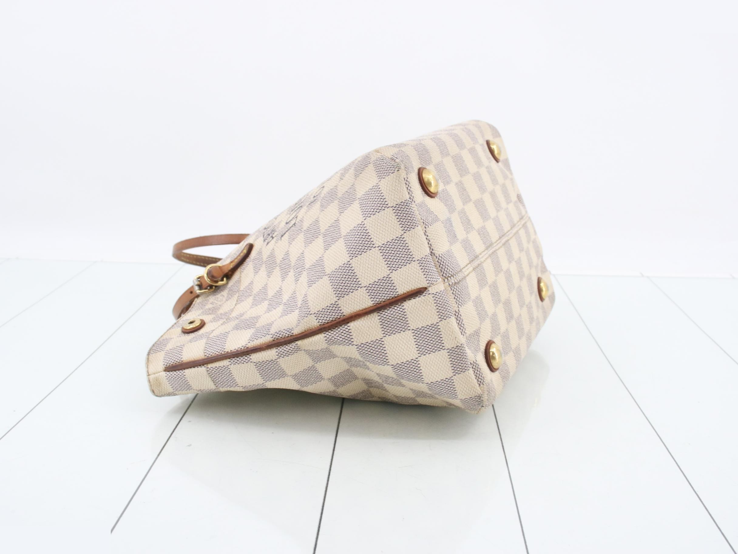Cabas Azur Damier Canvas Shoulder Bag — view 5