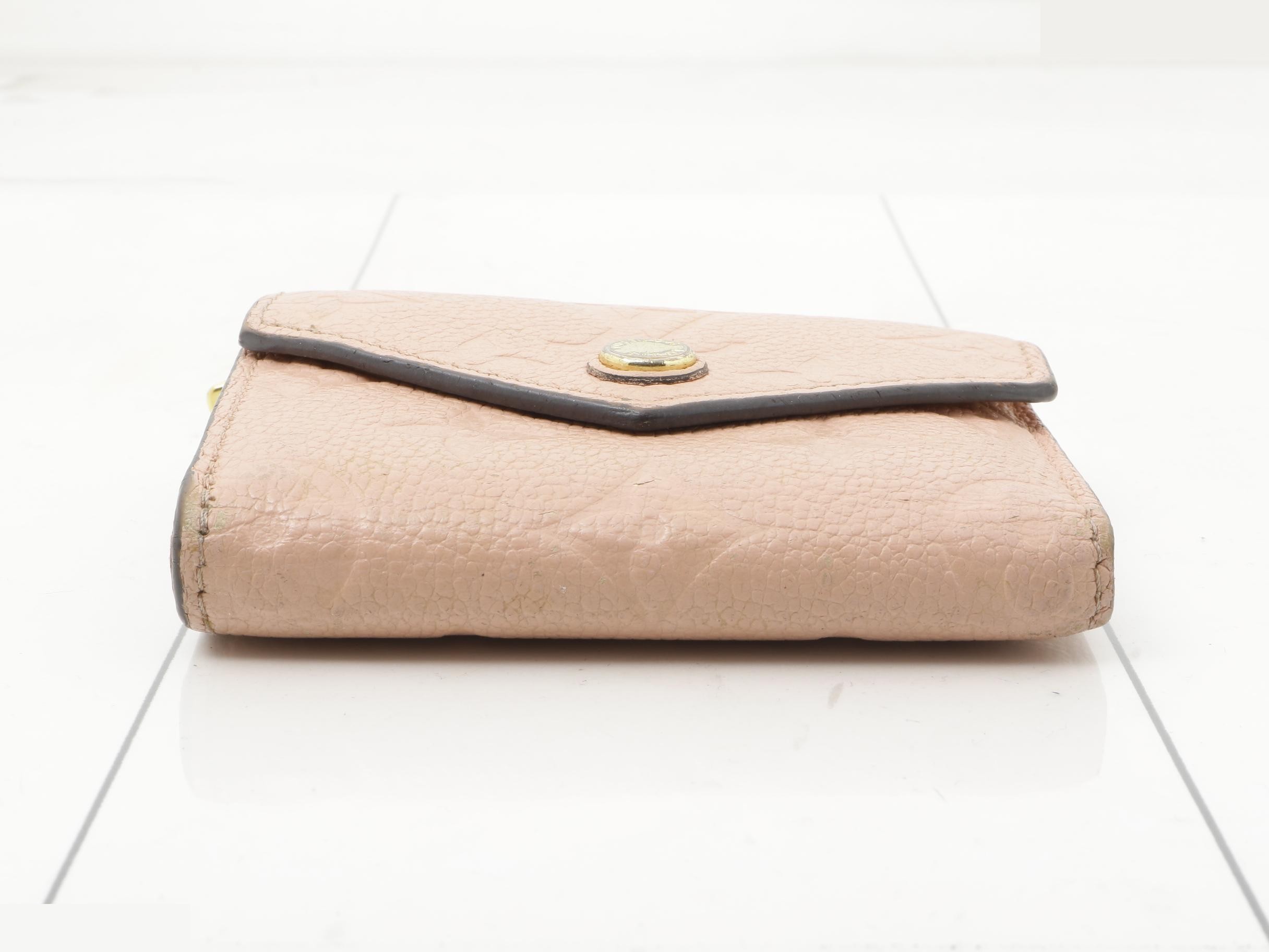 Portefeuille Zoé Empreinte Pink — view 3