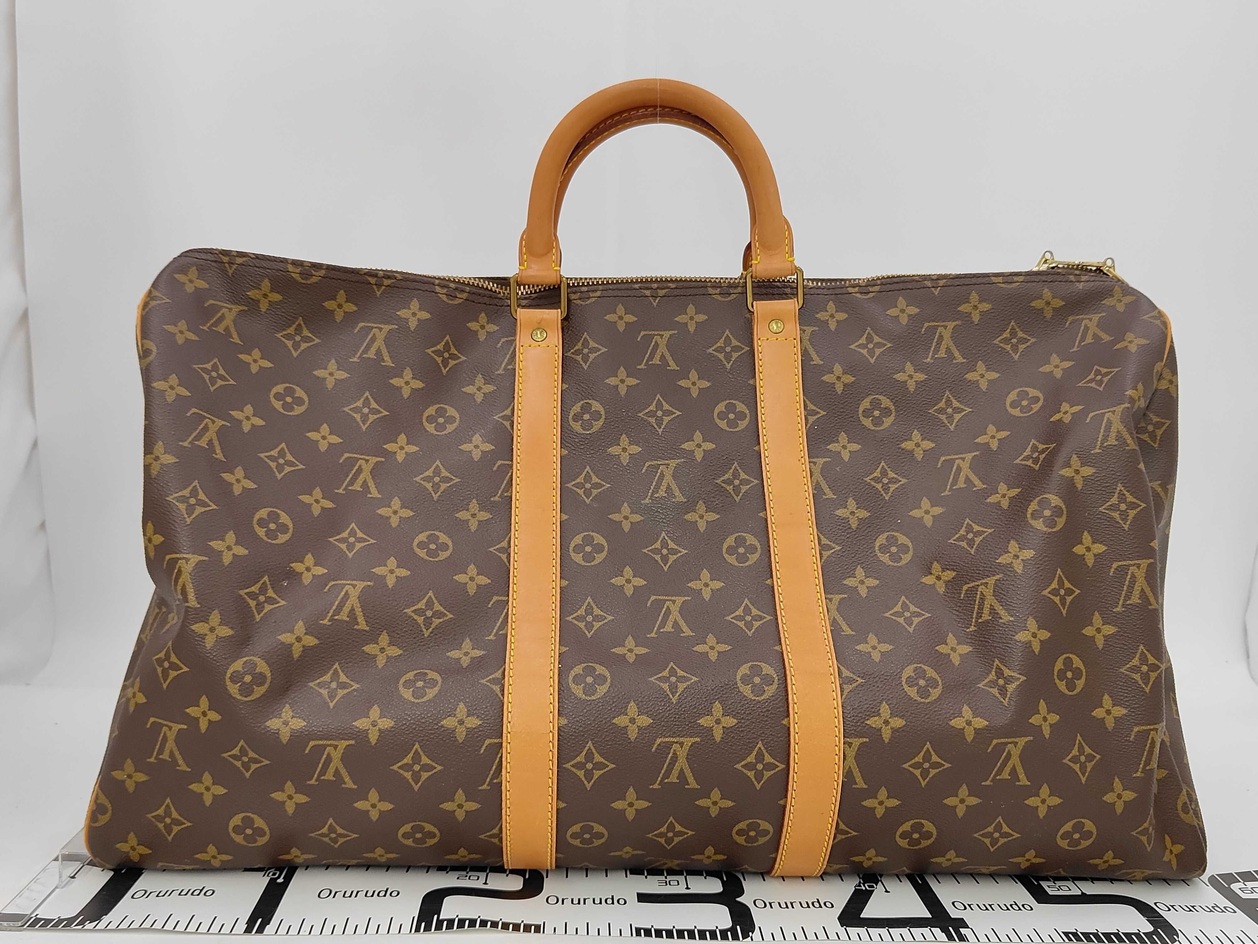 Monogram M41414 Keepall Bandoulière 55 Boston Bag — view 2