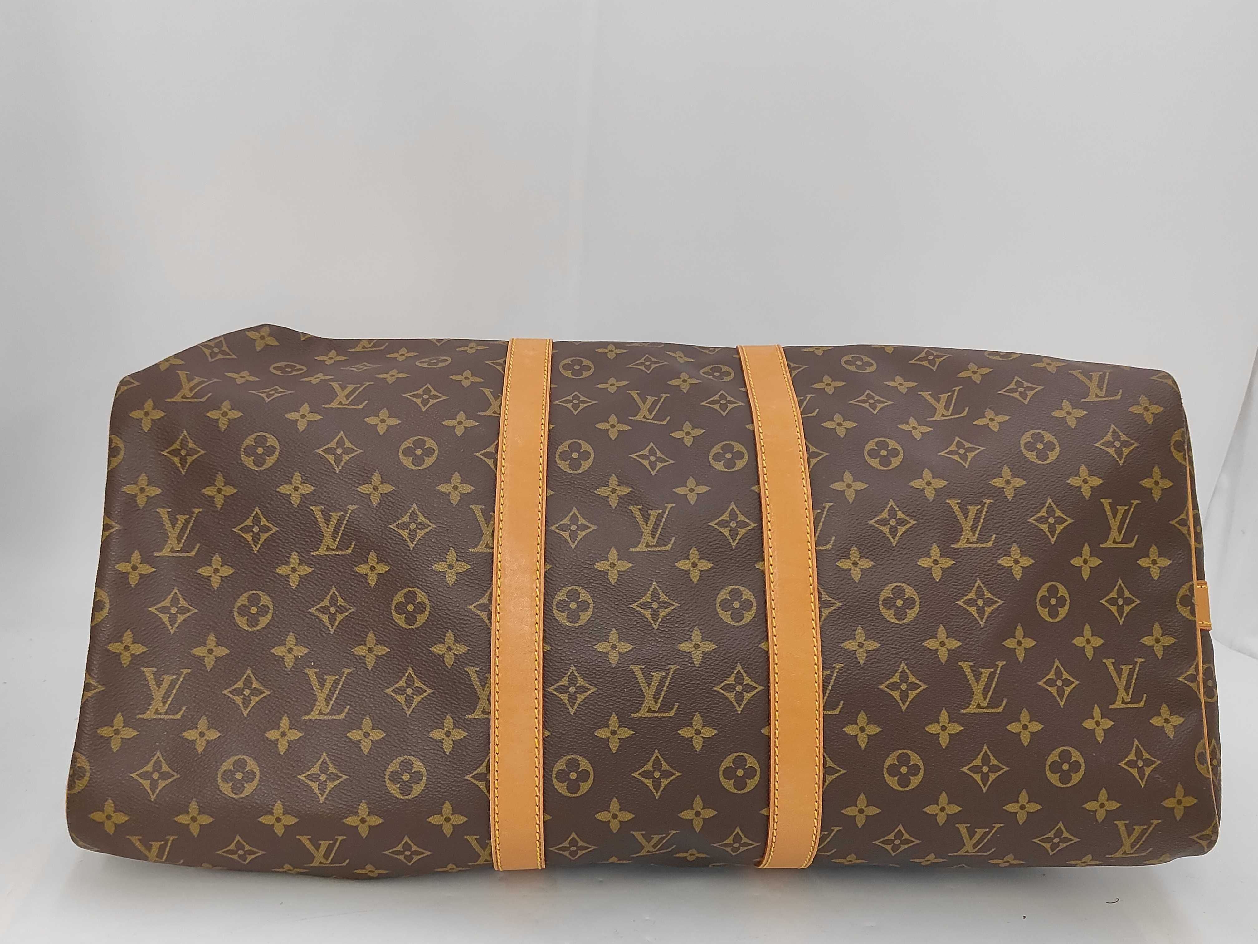 Monogram M41414 Keepall Bandoulière 55 Boston Bag — view 4