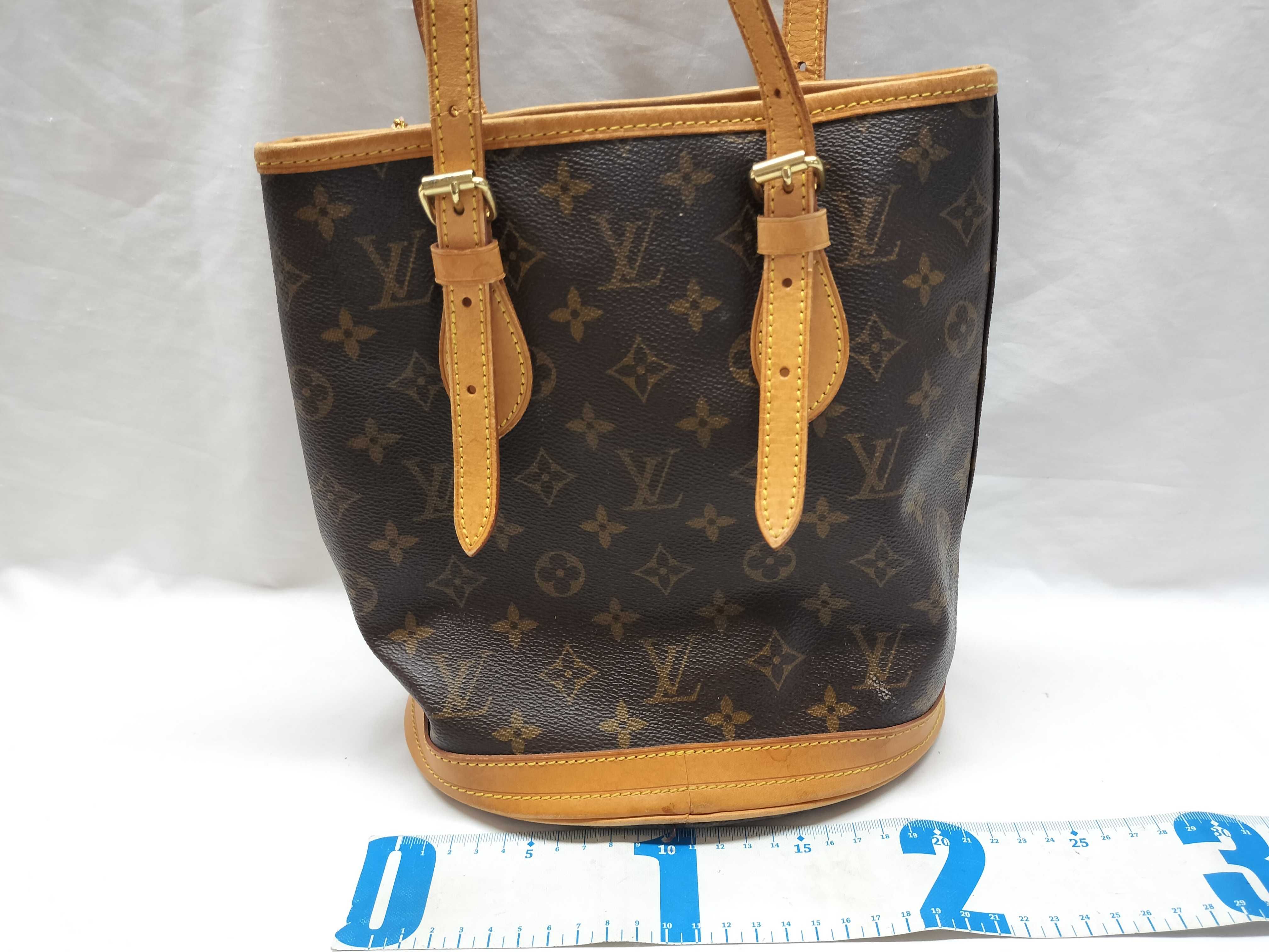 Monogram M42238 Petite Bucket Shoulder Bag — view 2