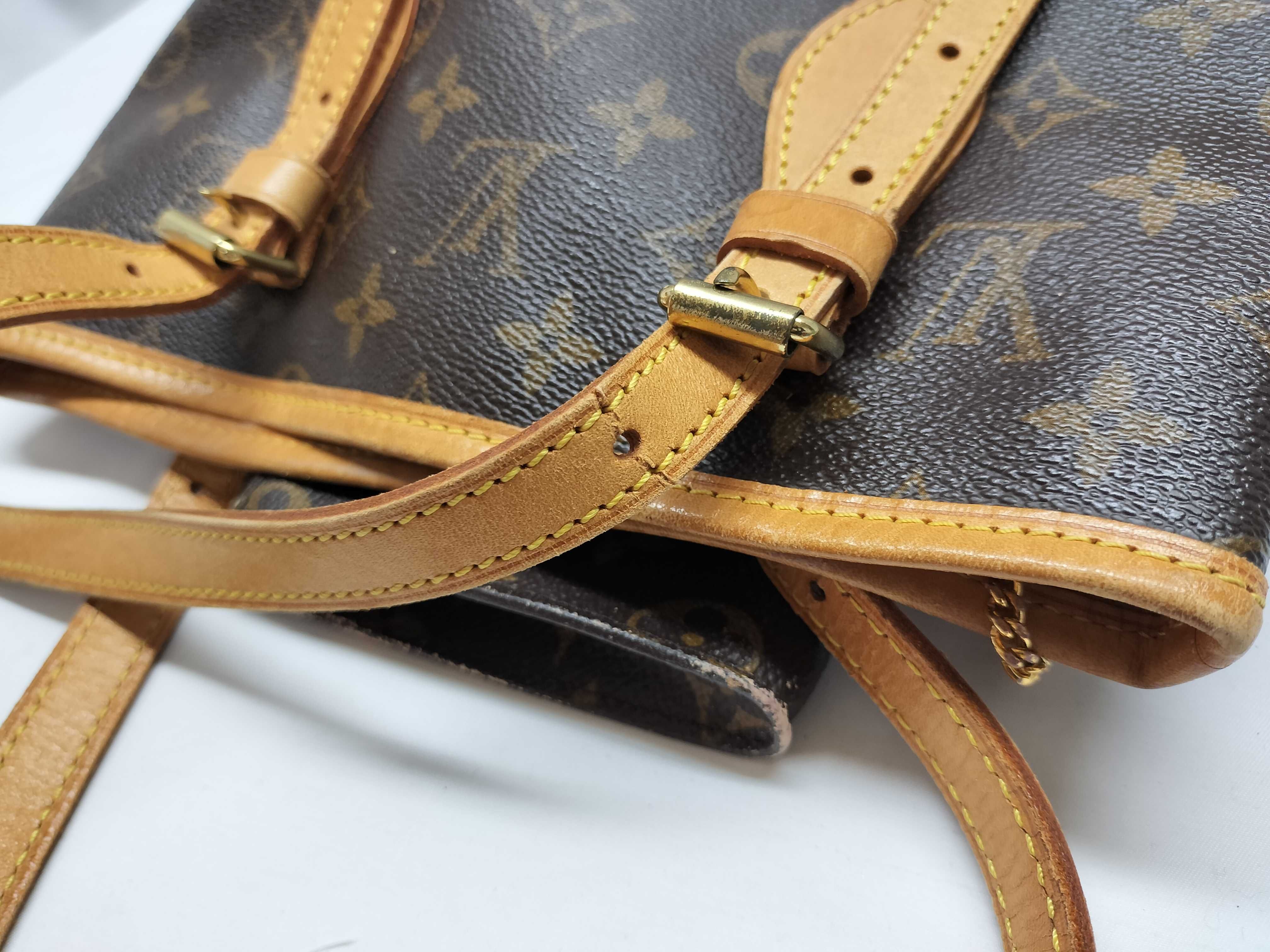 Monogram M42238 Petite Bucket Shoulder Bag — view 9