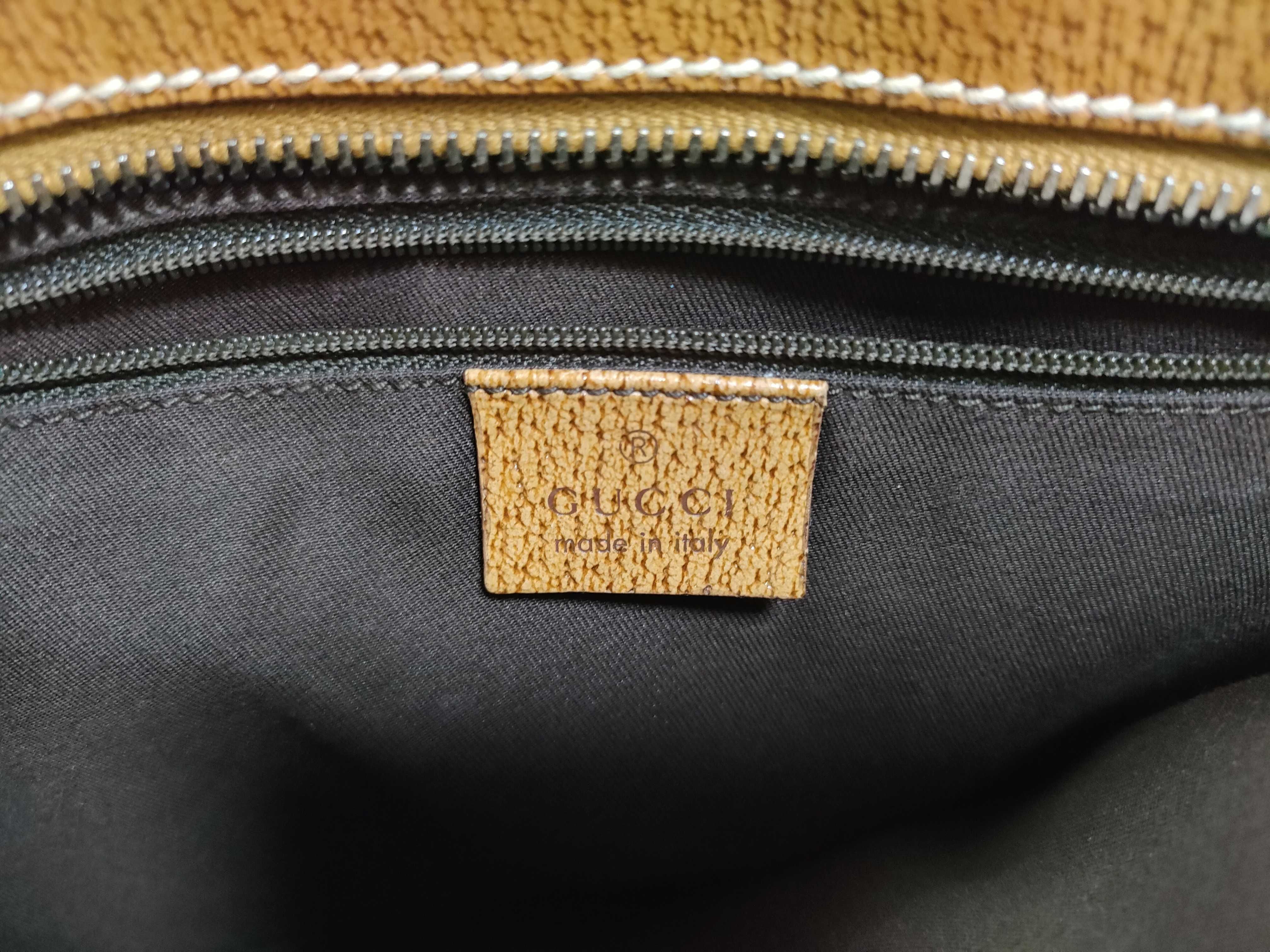 GG Canvas Tote Bag 11301・2684 Beige Handbag Tote Bag — view 11