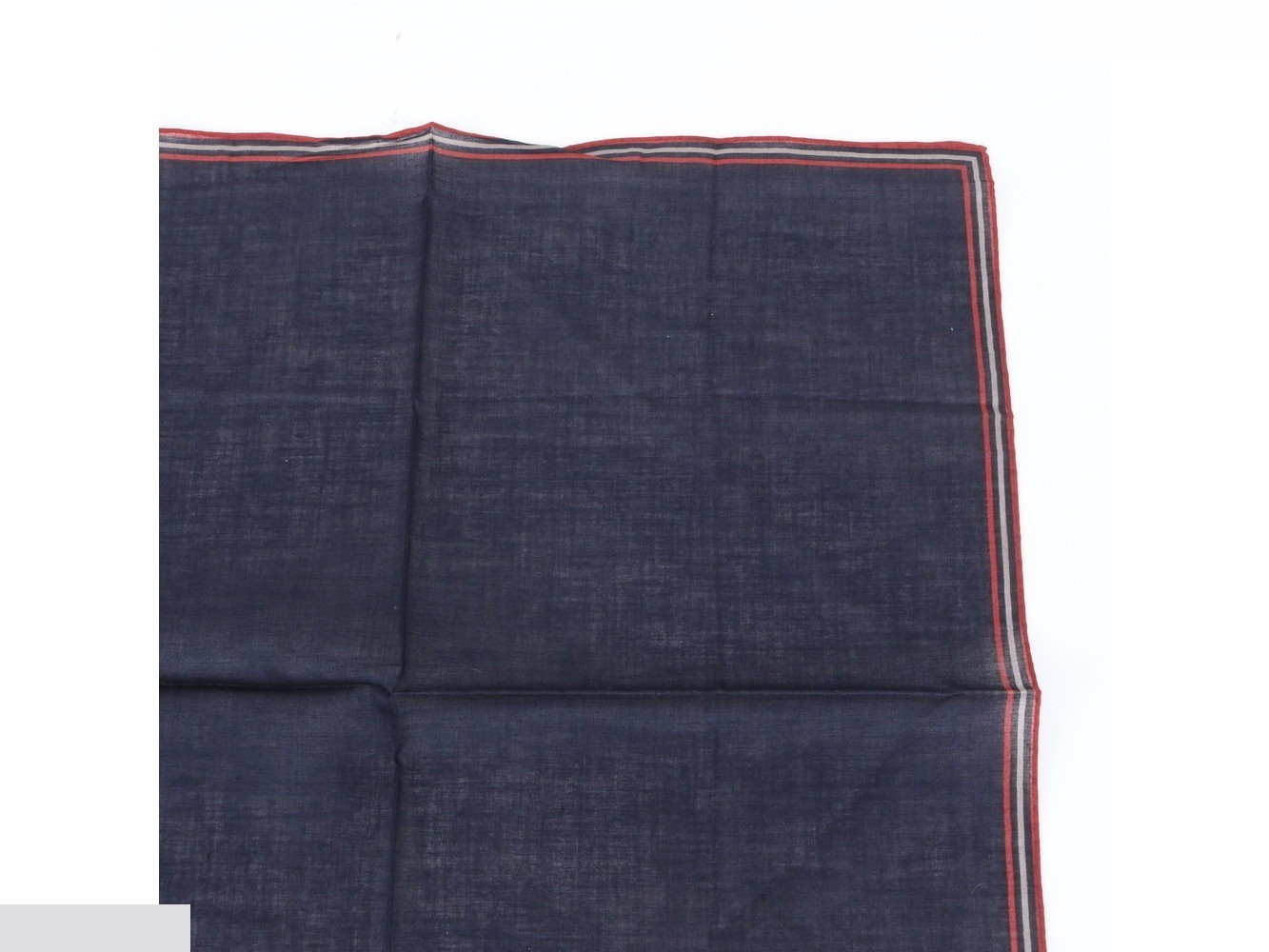 Handkerchief with tag, horse logo — view 3