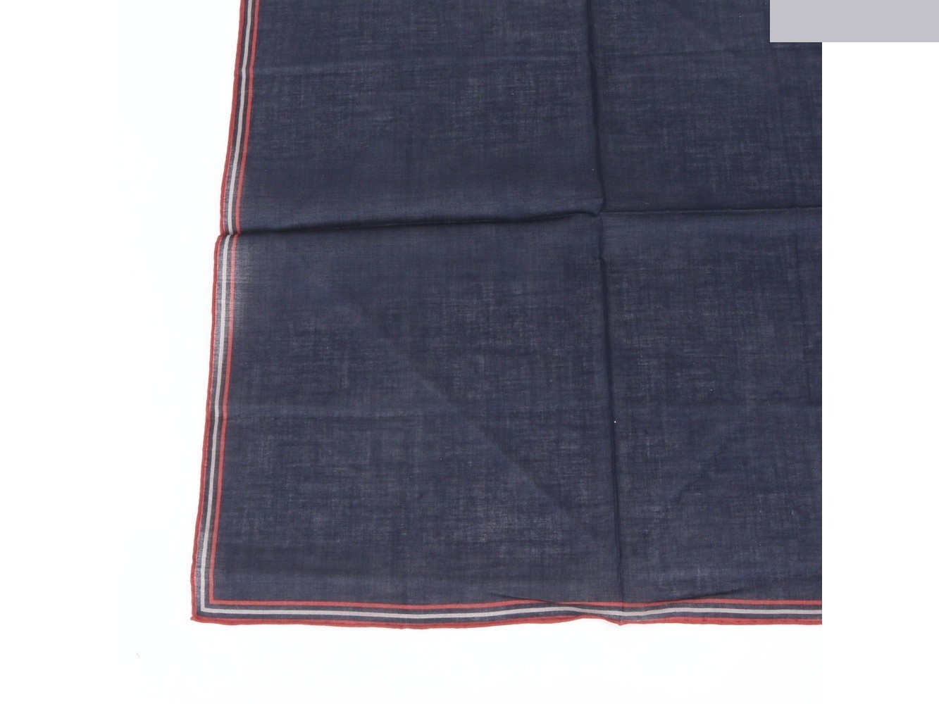 Handkerchief with tag, horse logo — view 4