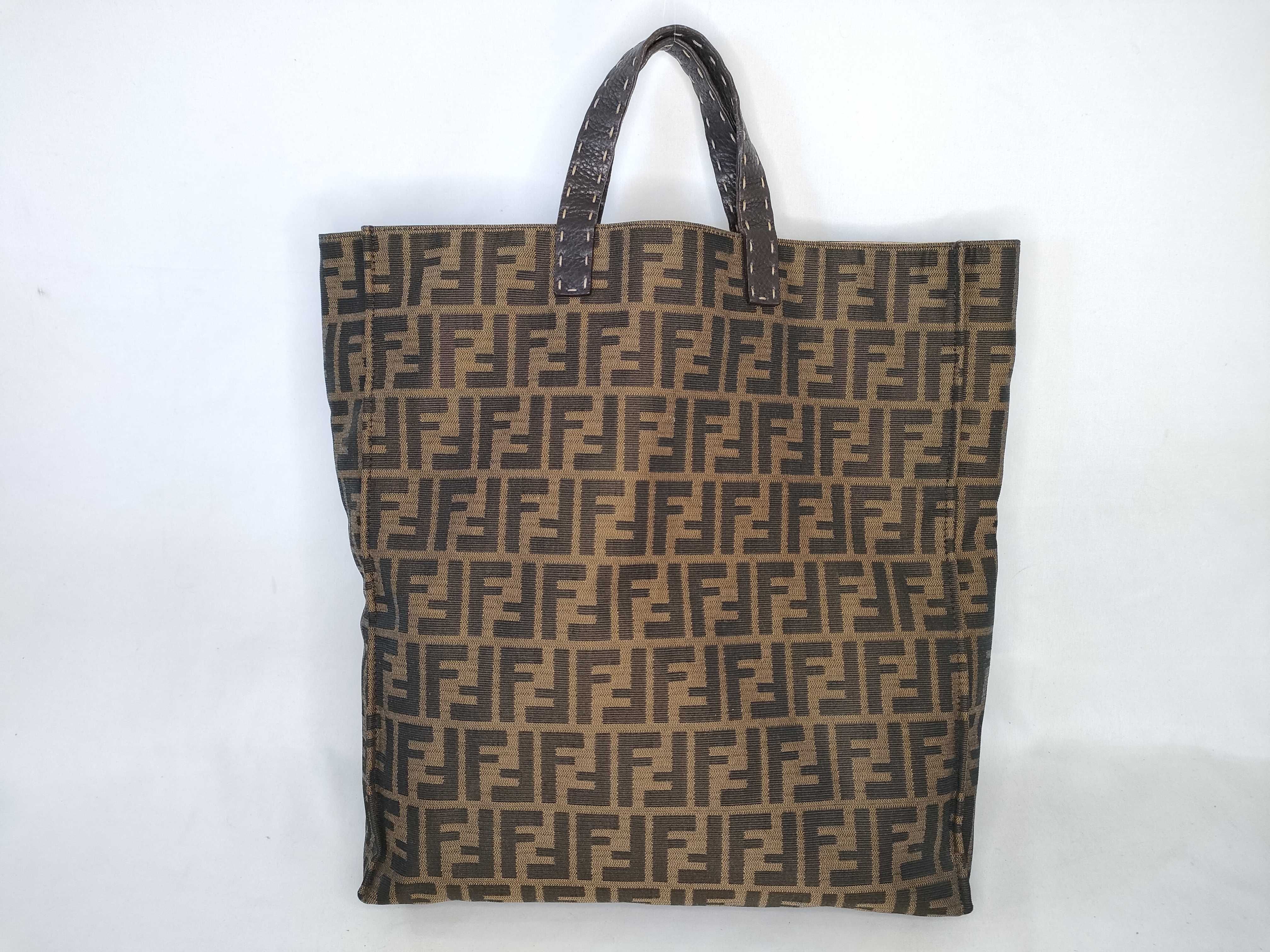Zucca pattern Fendi Zucca handbag 8BH173 tote bag