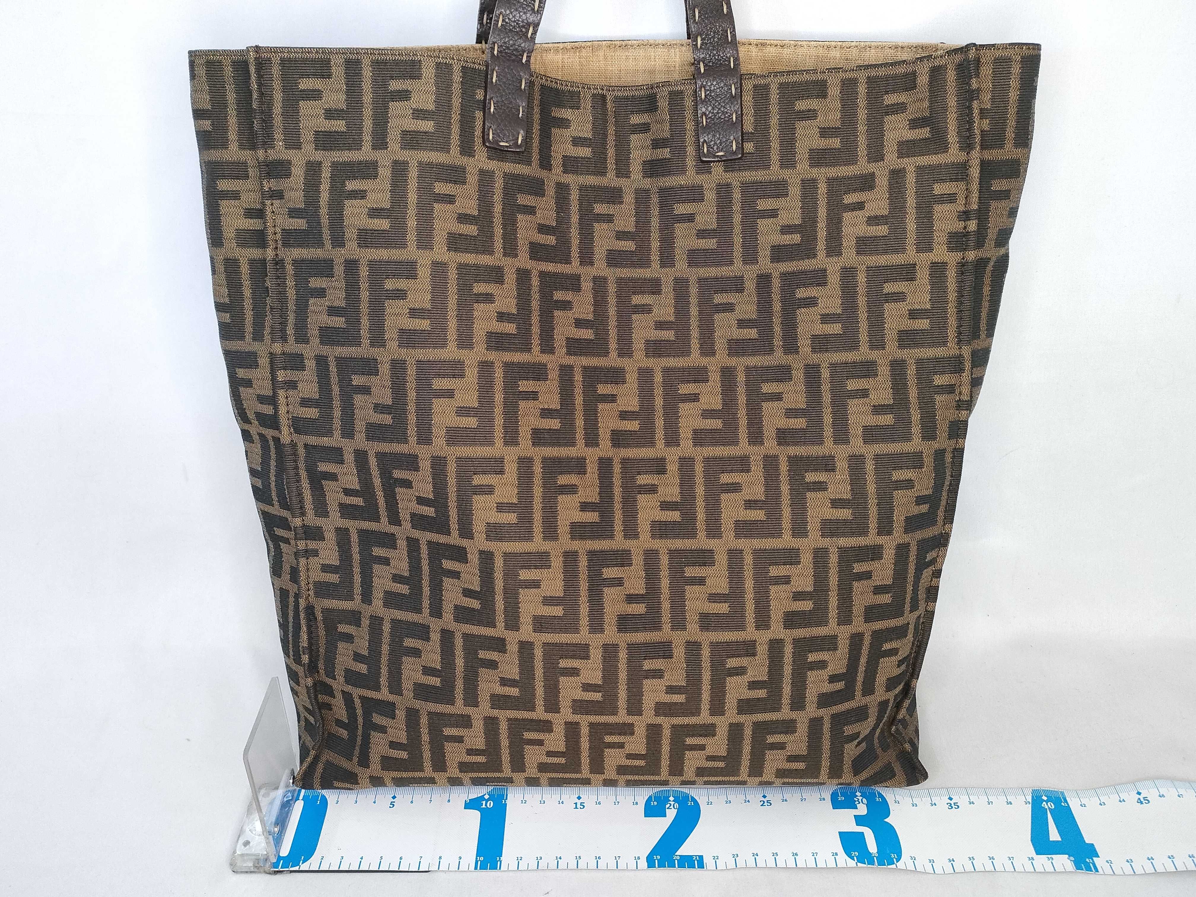 Zucca pattern Fendi Zucca handbag 8BH173 tote bag — view 2