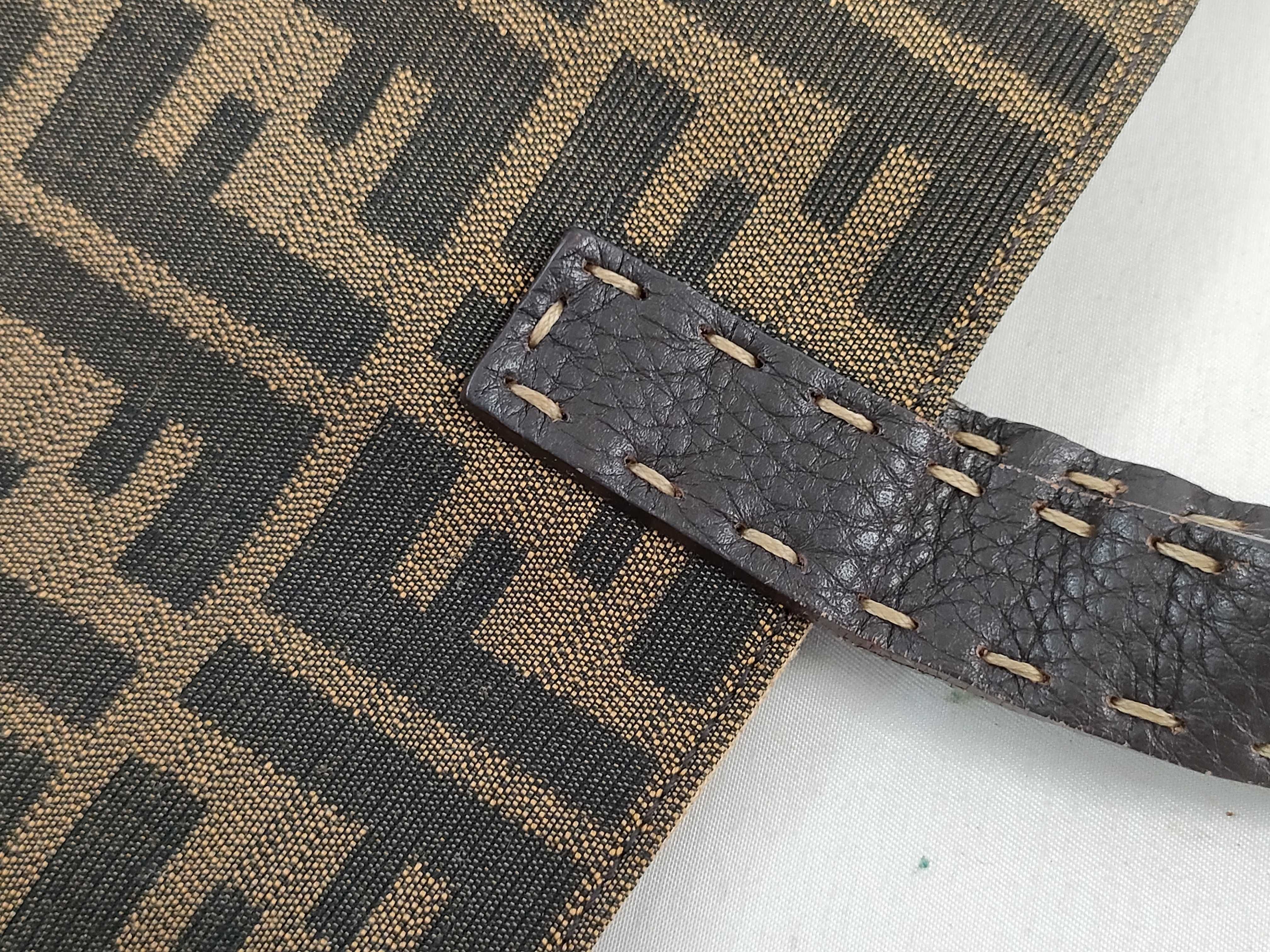 Zucca pattern Fendi Zucca handbag 8BH173 tote bag — view 5