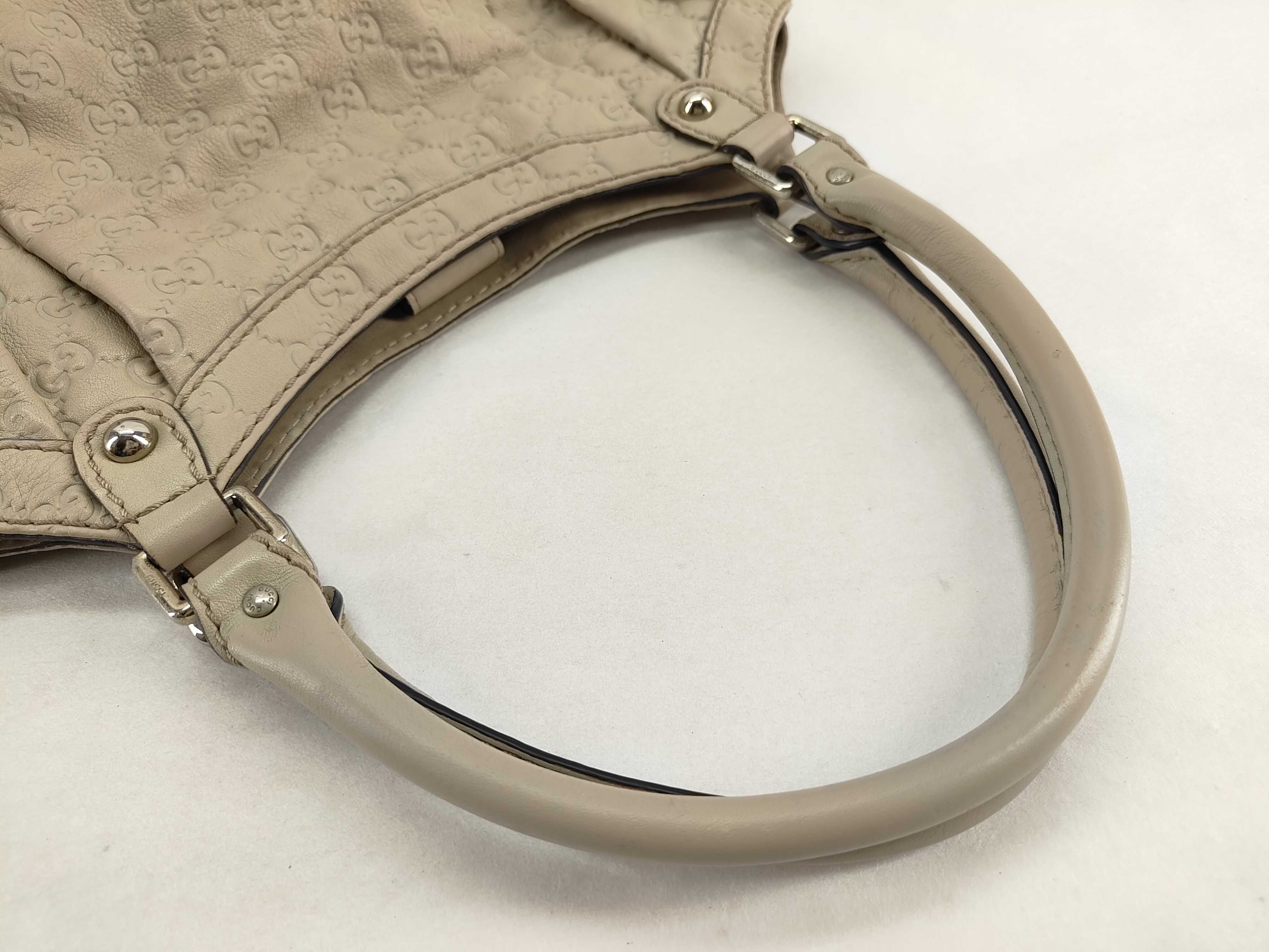 Shima Leather Handbag Ivory 211943 — view 3