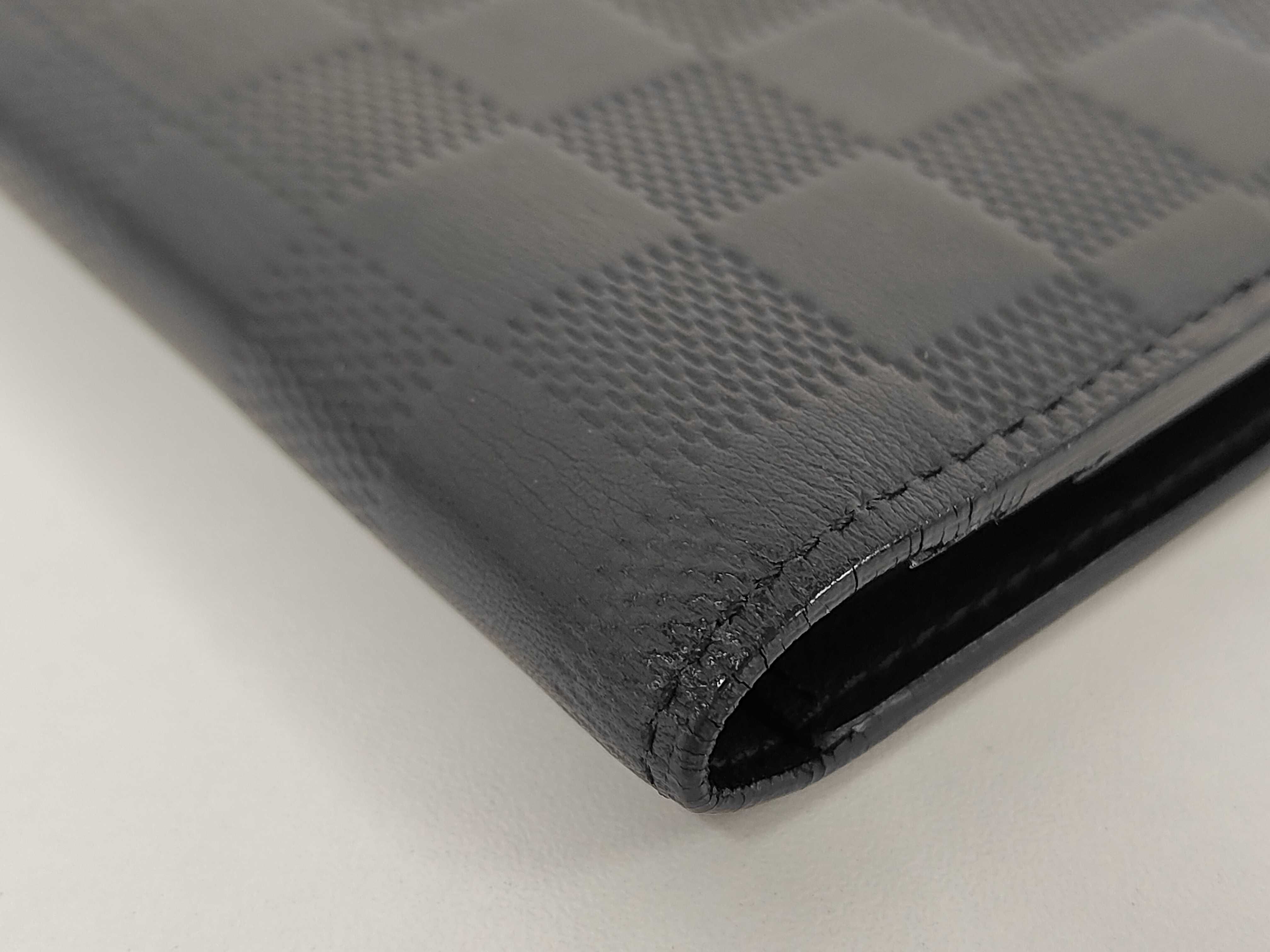 Damier Graphite / Long Wallet / Leather Wallet — view 3