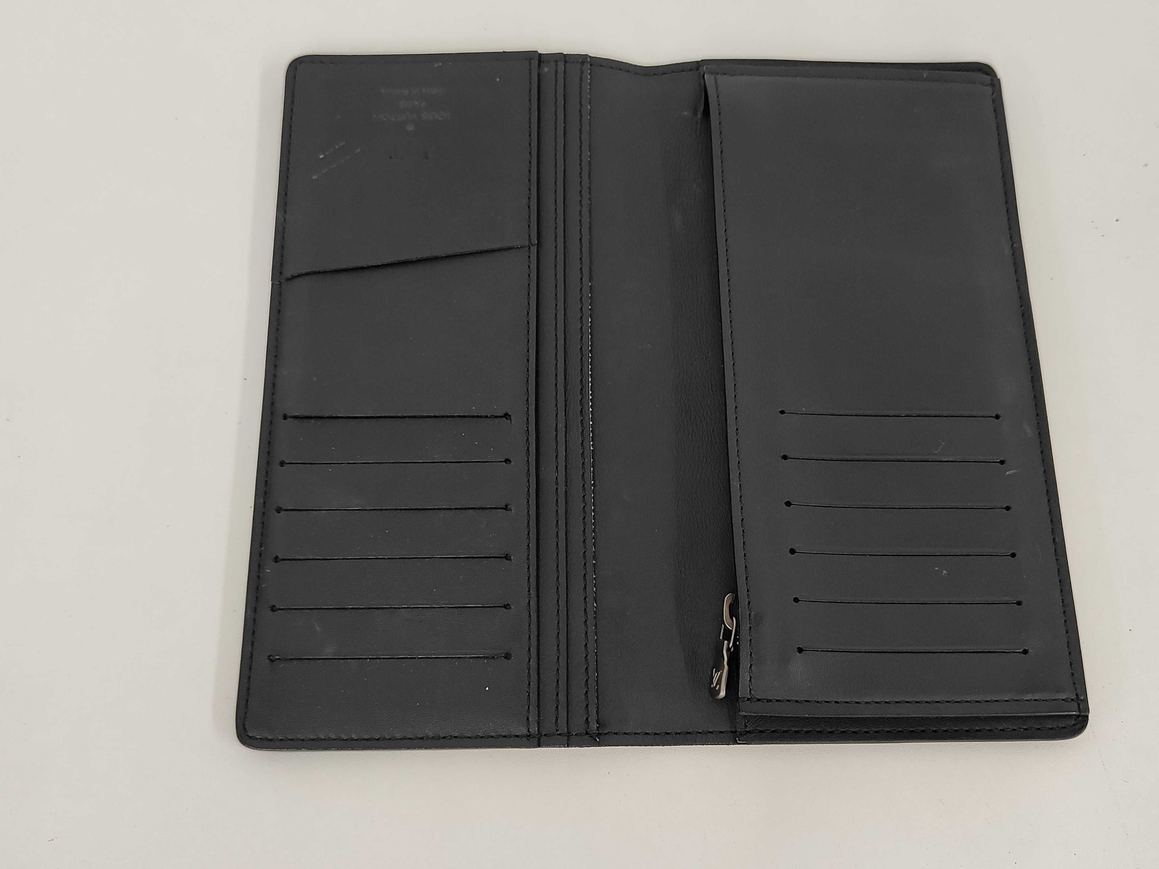 Damier Graphite / Long Wallet / Leather Wallet — view 4