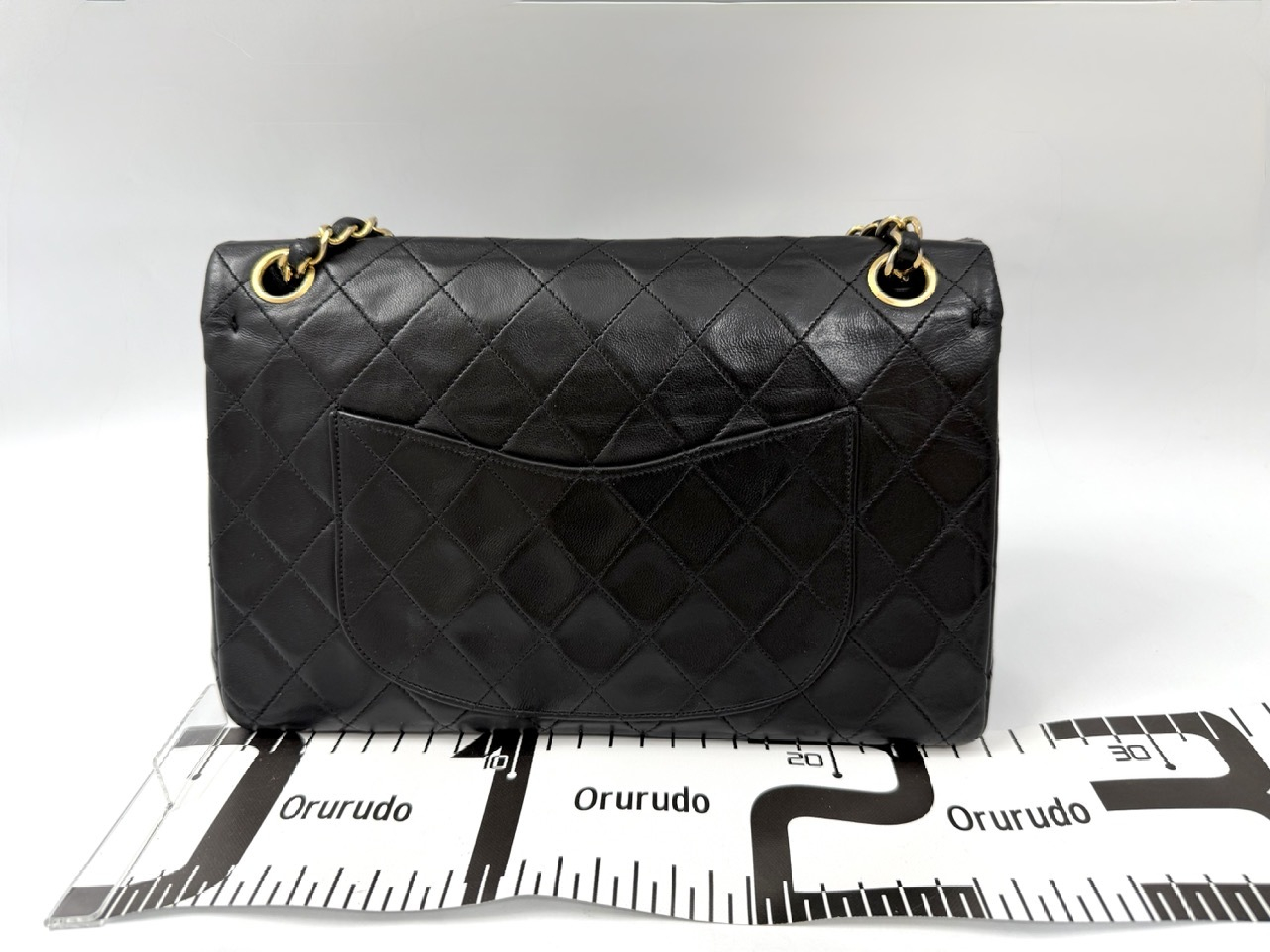 Matelassé 25 Double Flap Lambskin Shoulder Bag — view 2