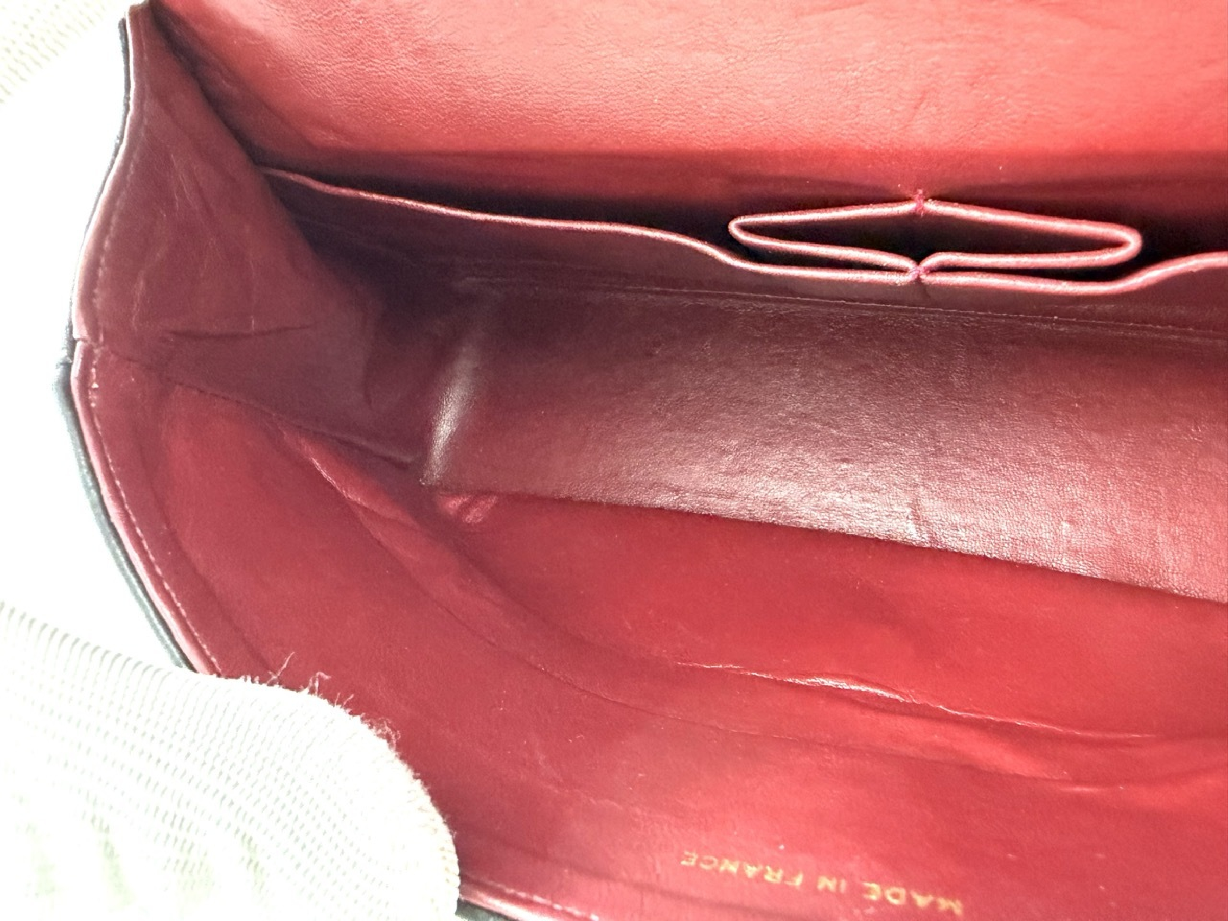 Matelassé 25 Double Flap Lambskin Shoulder Bag — view 13