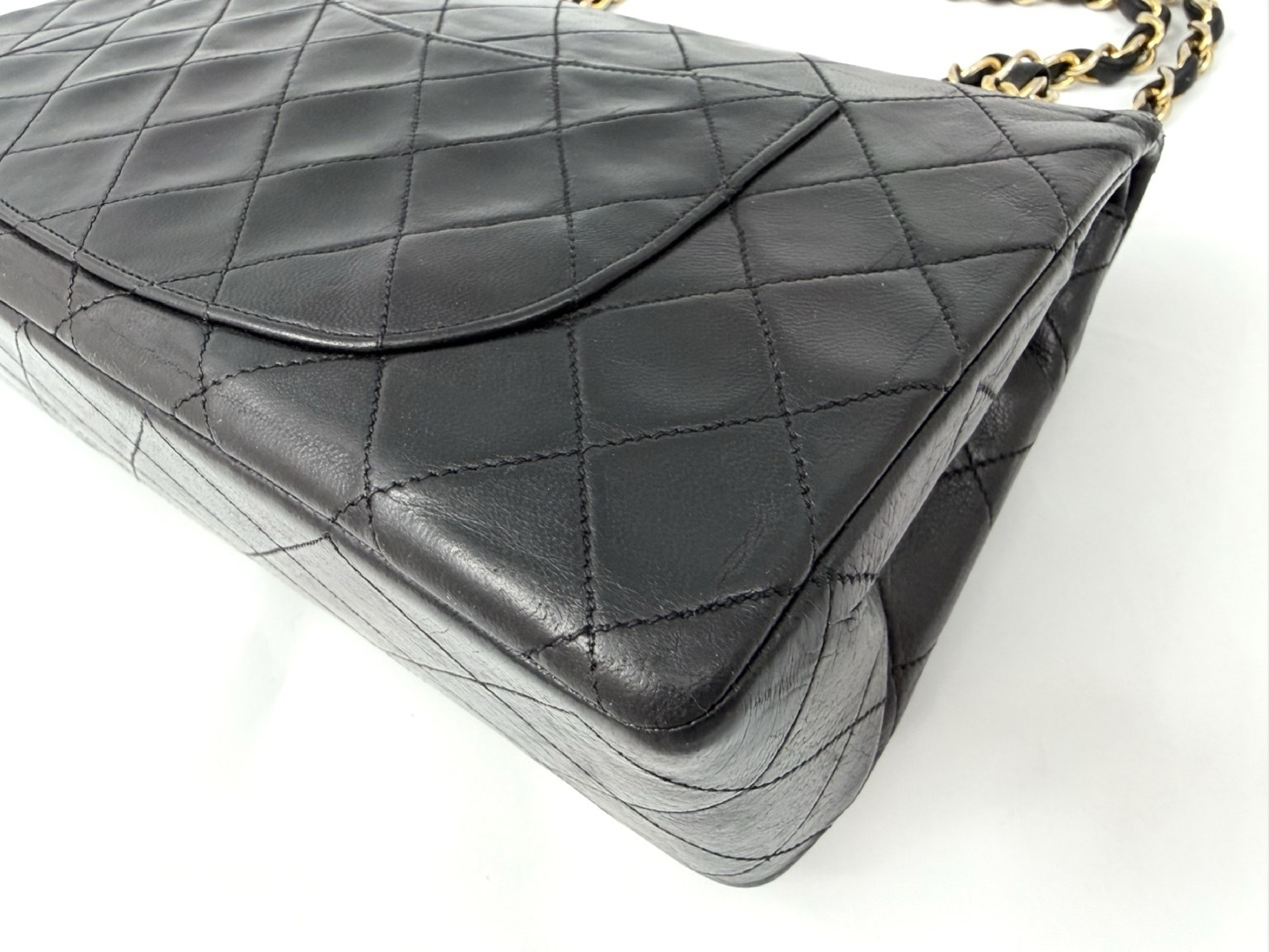 Matelassé 25 Double Flap Lambskin Shoulder Bag — view 6