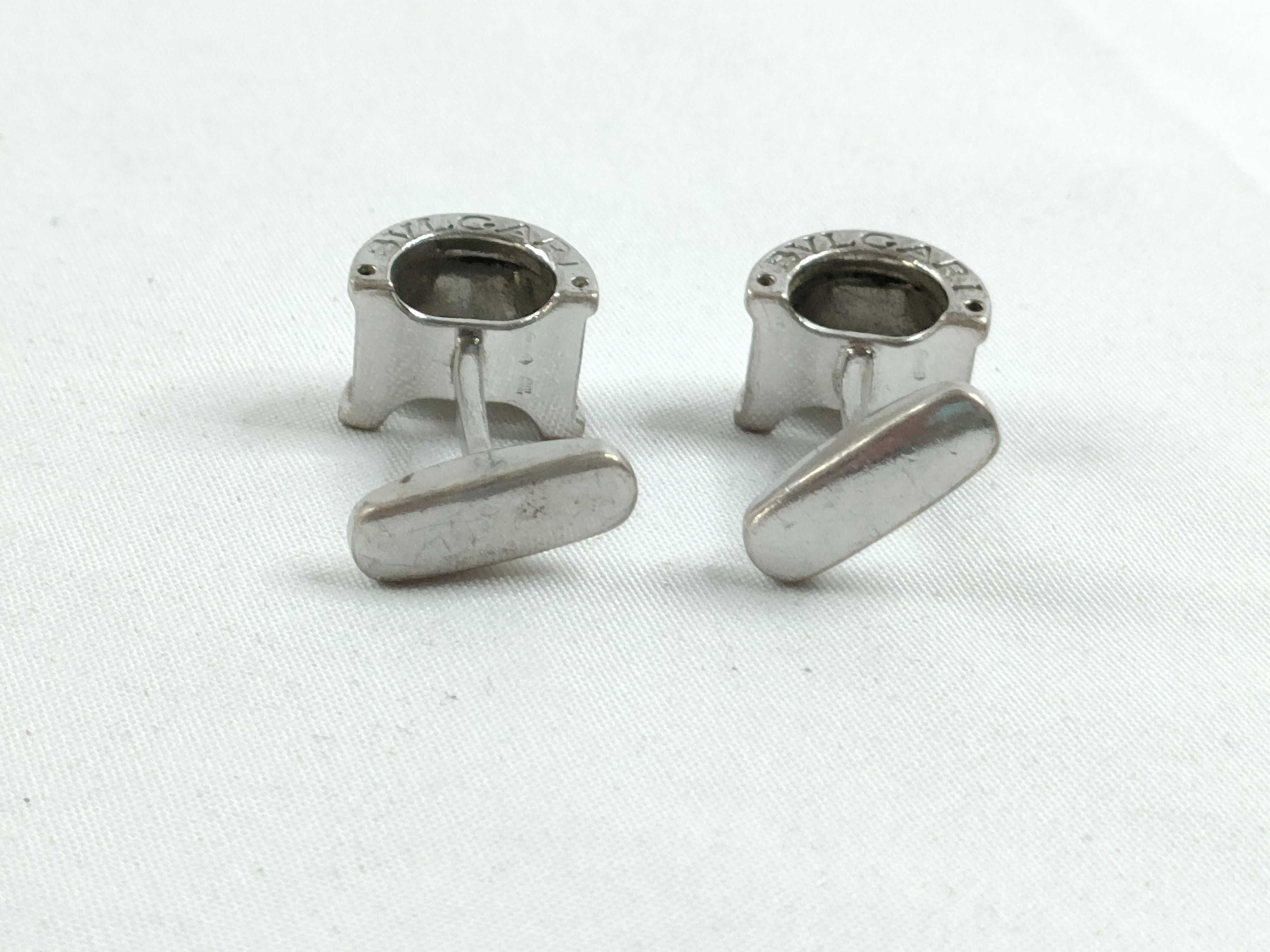 Cufflinks Silver Tie Clip & Cufflinks — view 4