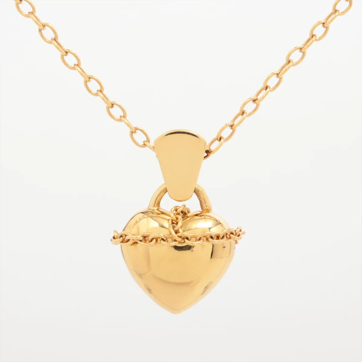M68926 Pendant Love Lock LB0199 Necklace GP Gold - — view 2