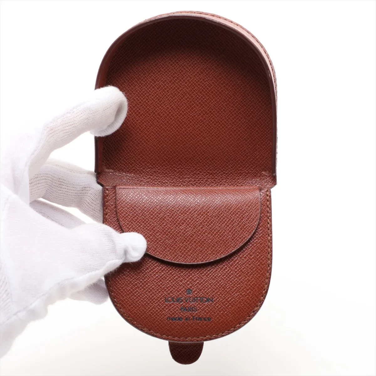 Monogram Portemonnaie Cuvette M61960 BU0926 Brown Coin Case — view 3