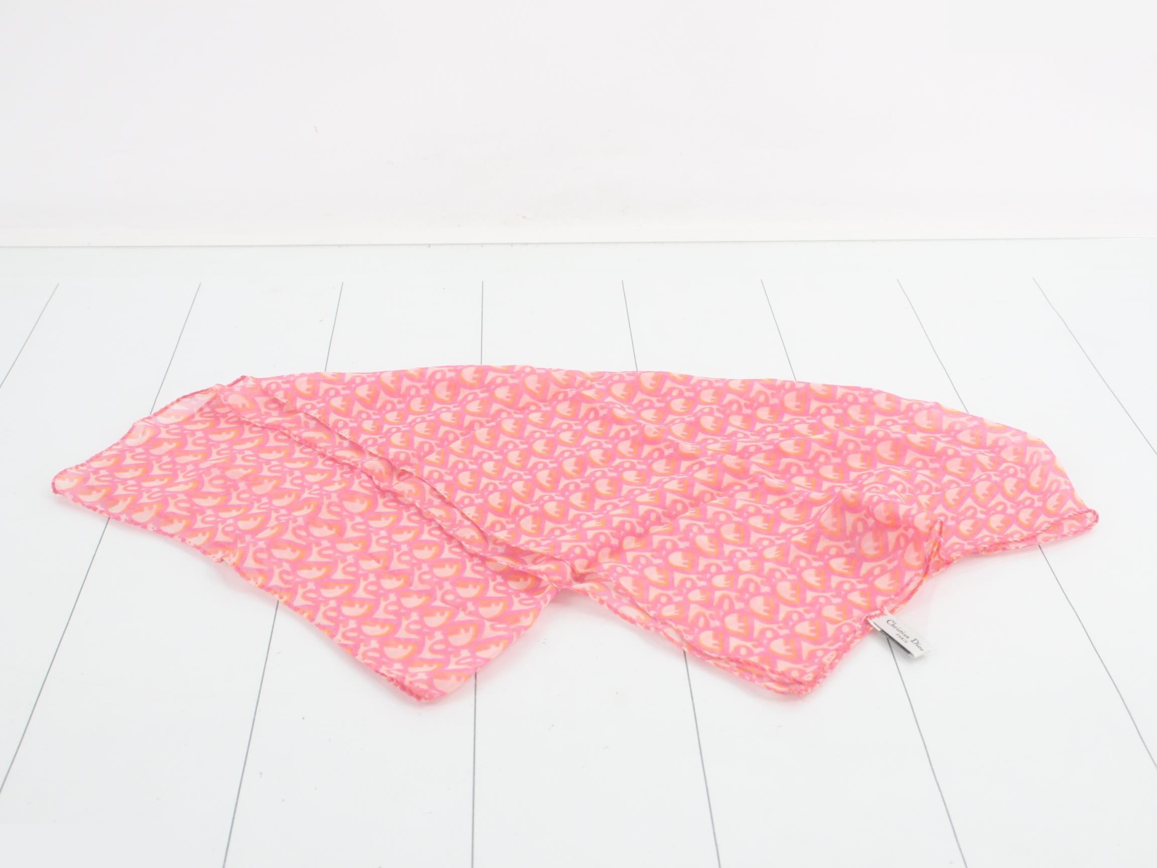 Trotter Scarf Chiffon Silk Pink — view 3