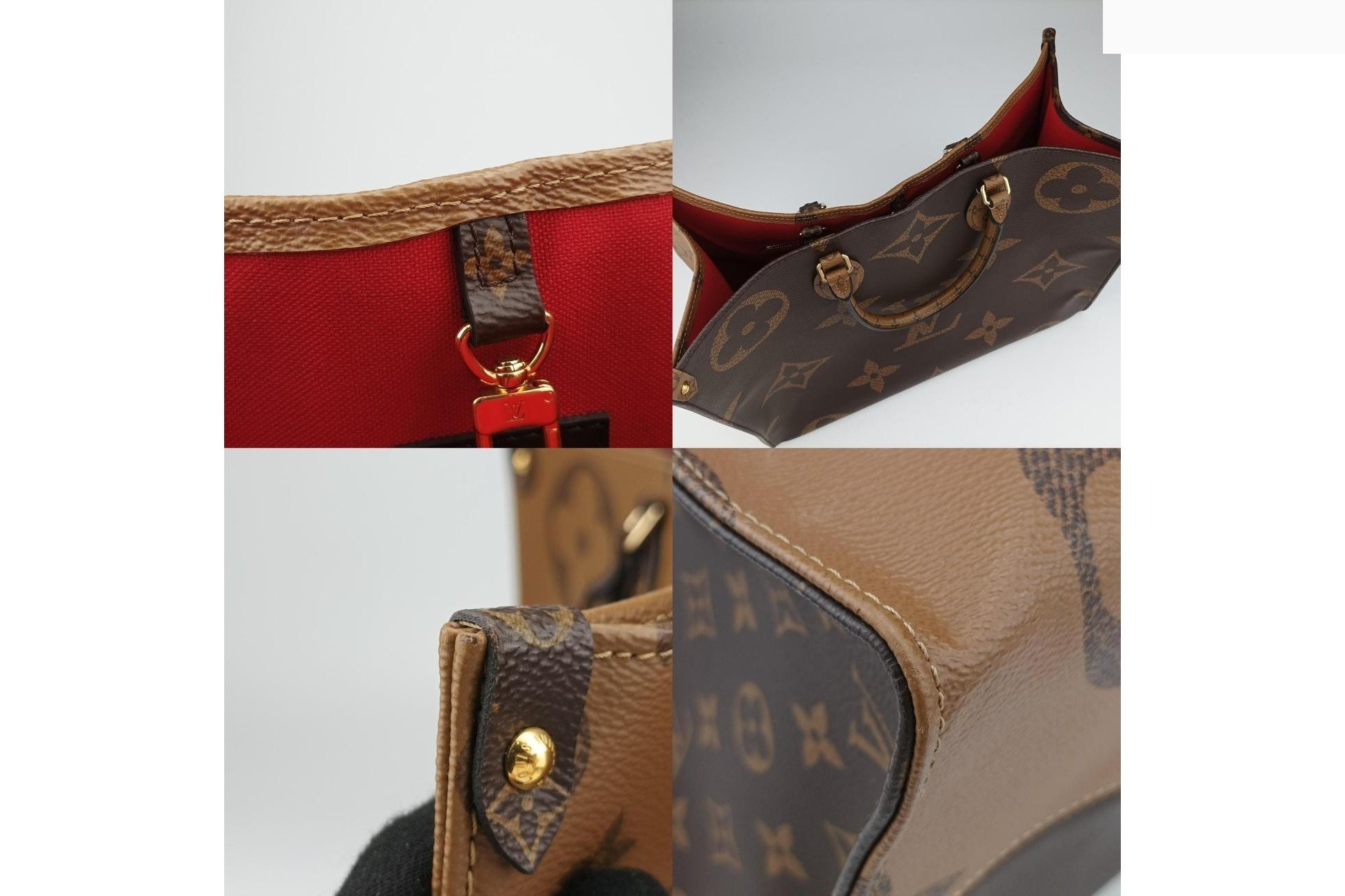 OnTheGo GM Monogram Canvas Monogram/Brown — view 9