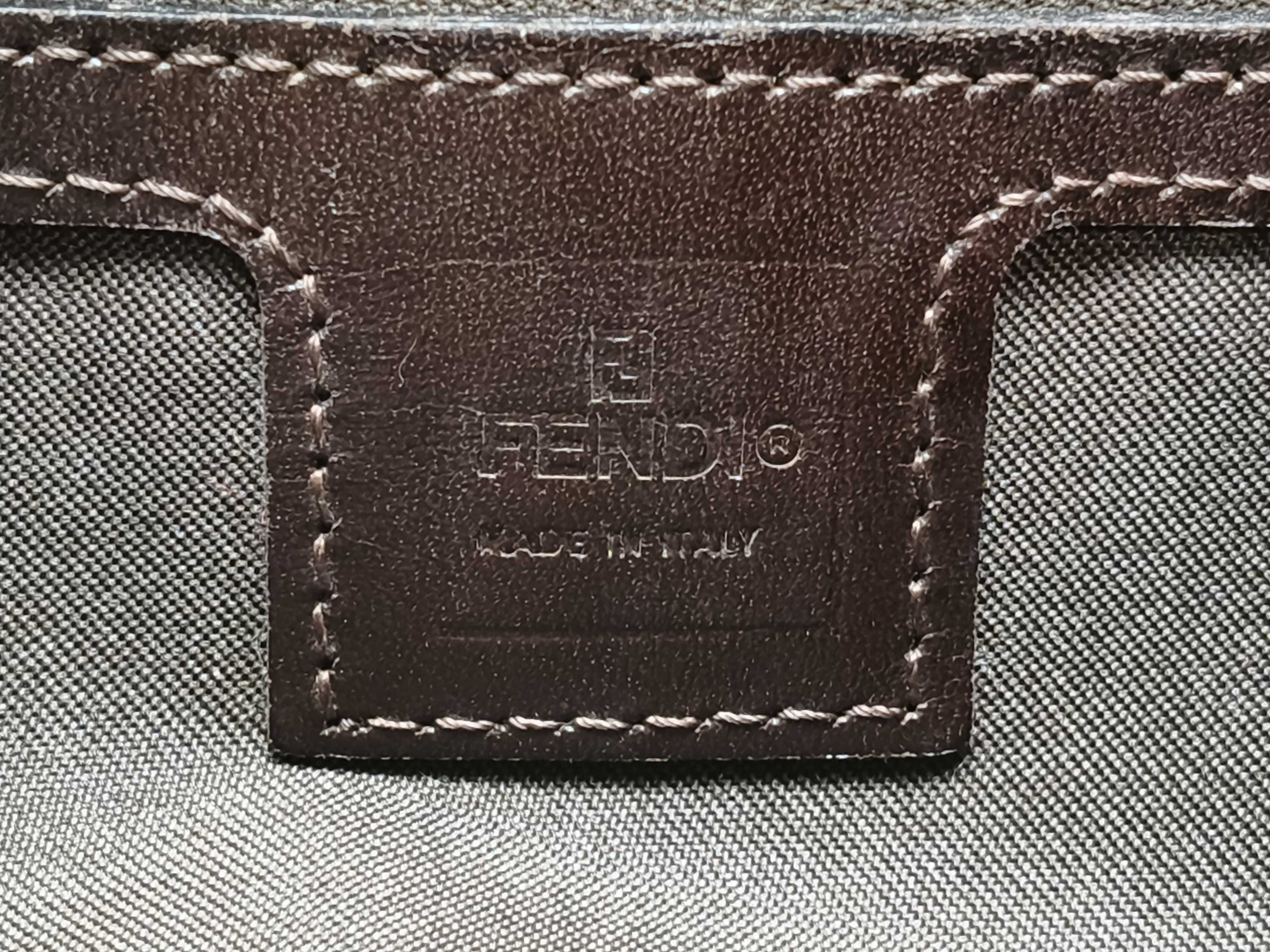 Zucca pattern Fendi Mamma bucket shoulder bag — view 11