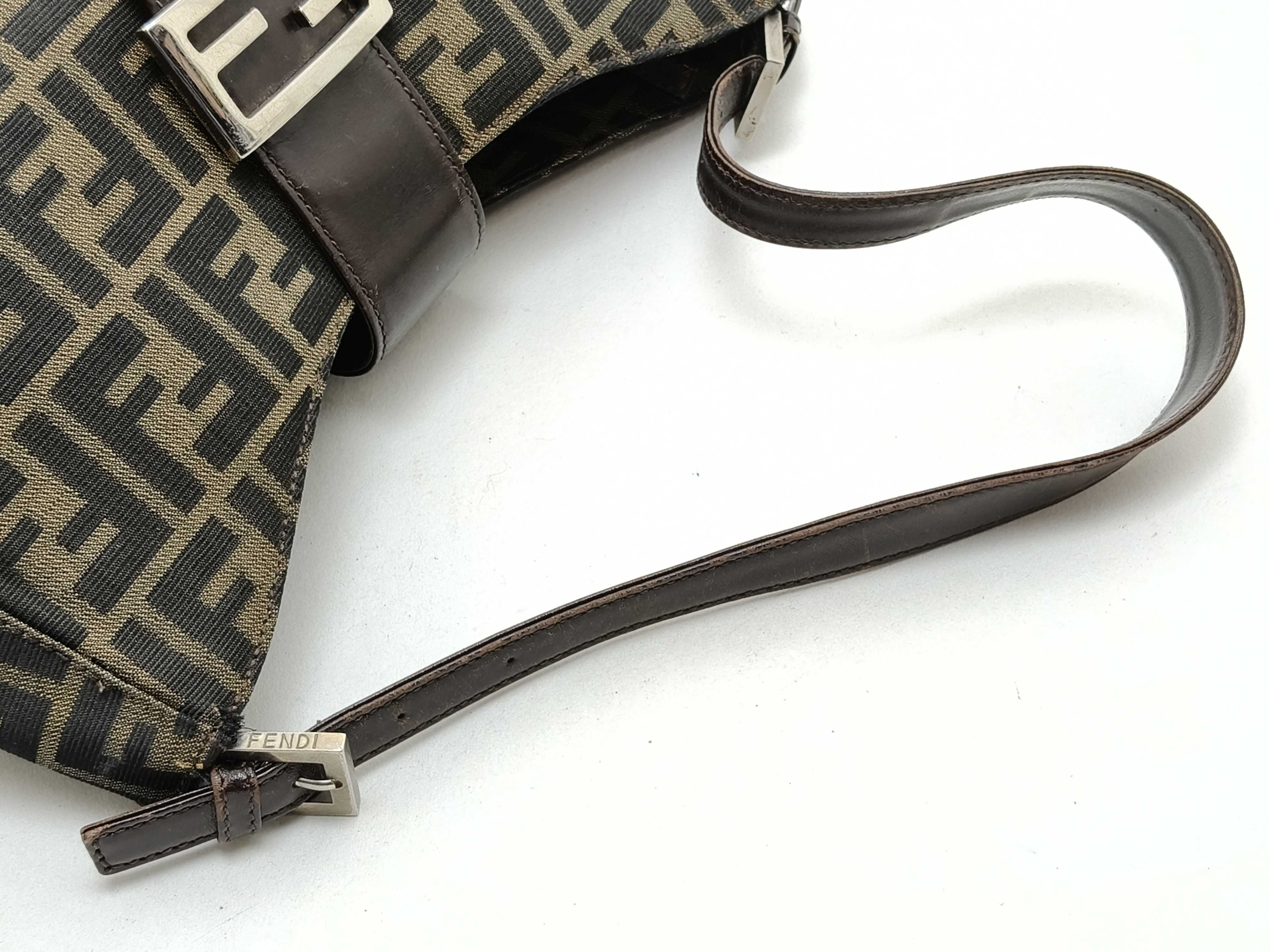 Zucca pattern Fendi Mamma bucket shoulder bag — view 3