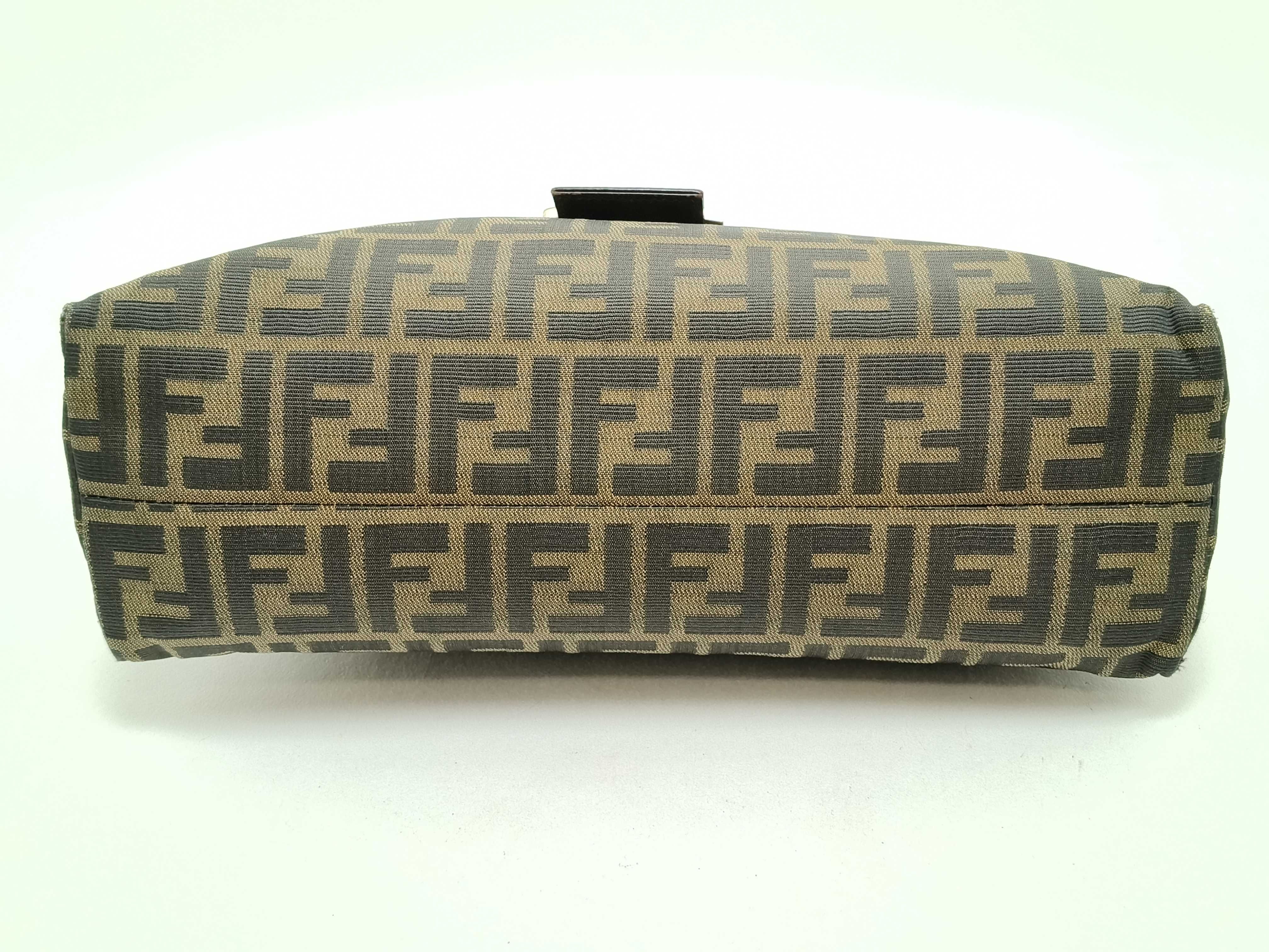 Zucca pattern Fendi Mamma bucket shoulder bag — view 7