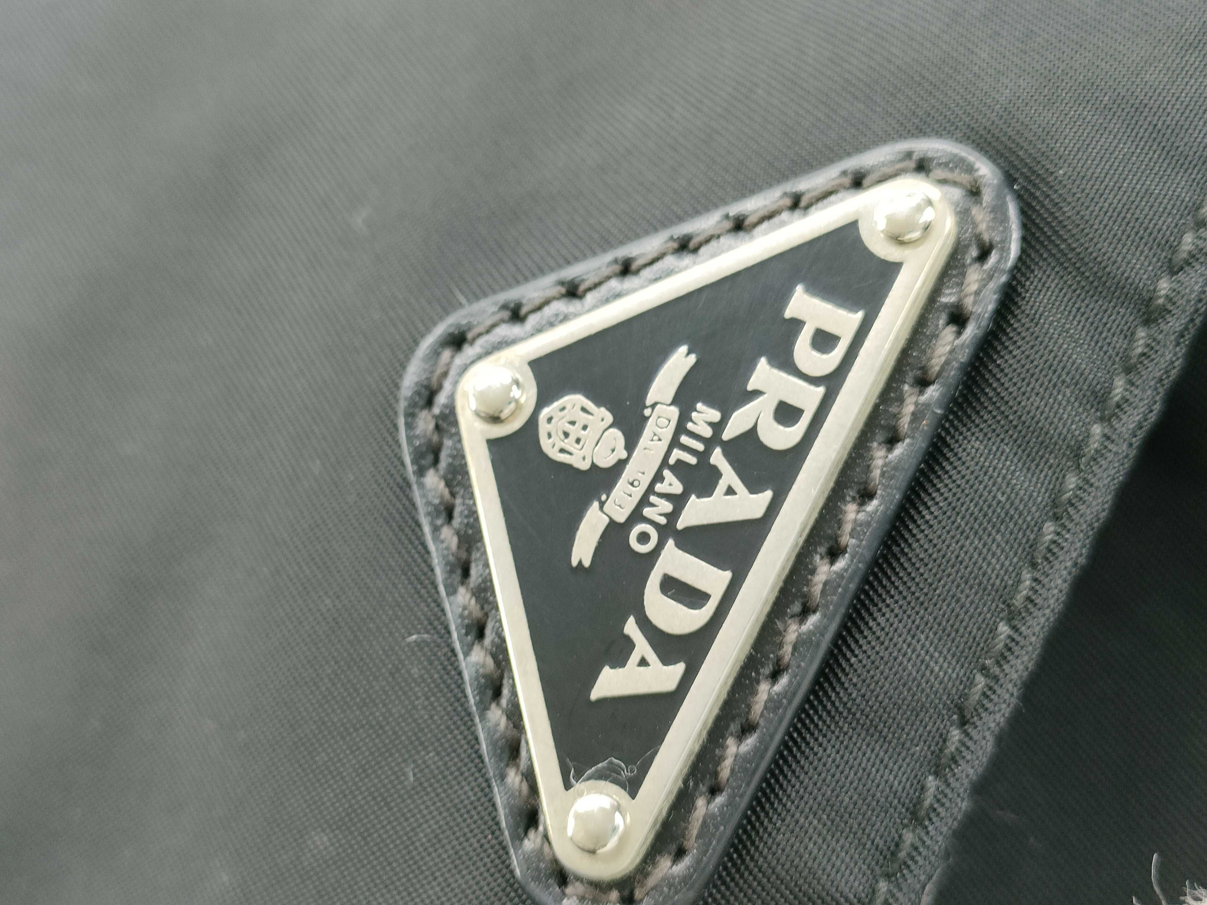 Nylon Prada Nylon 2-way Handbag Triangle Plate Handbag — view 15