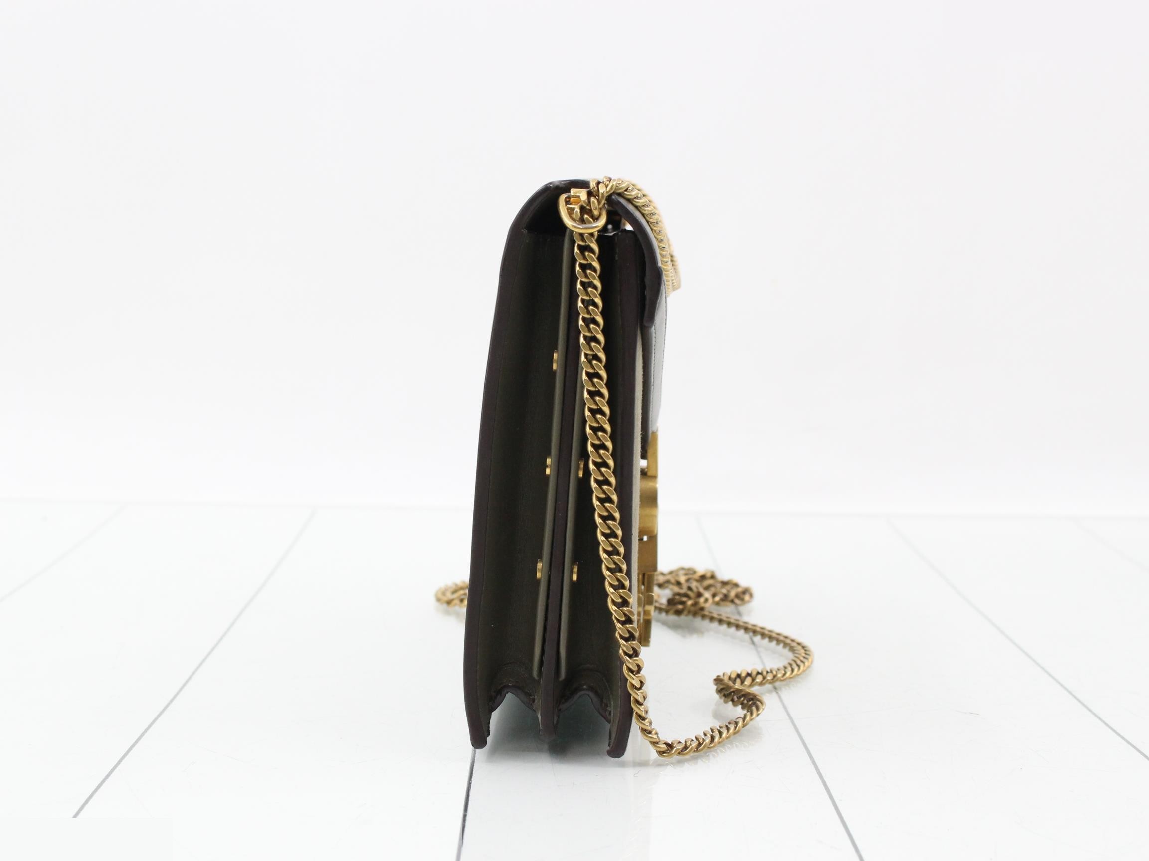Cassandra Shoulder Bag, Suede Leather, Green — view 4
