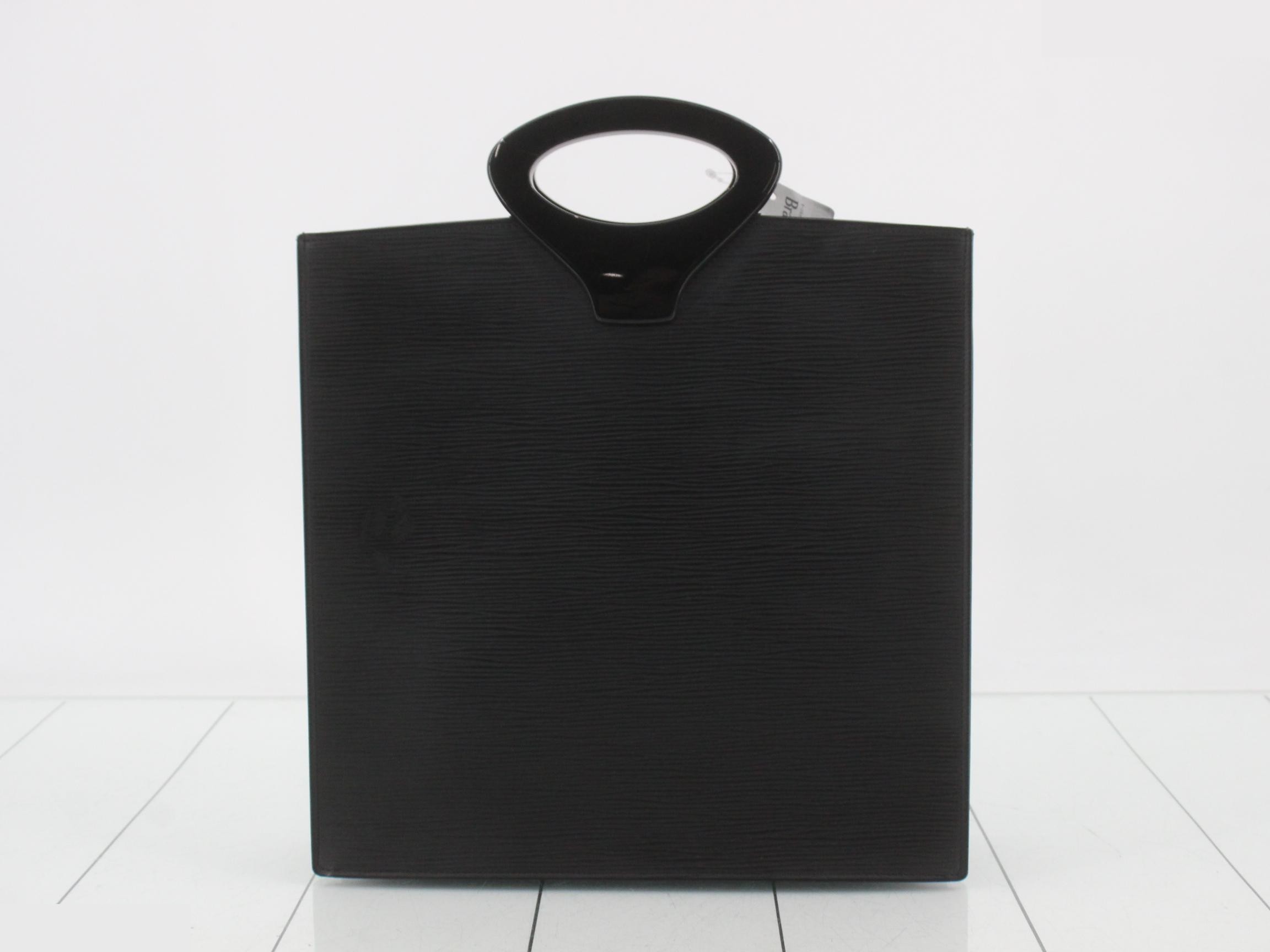 M52102 Ombre Noir Handbag, Epi Leather, Black — view 2