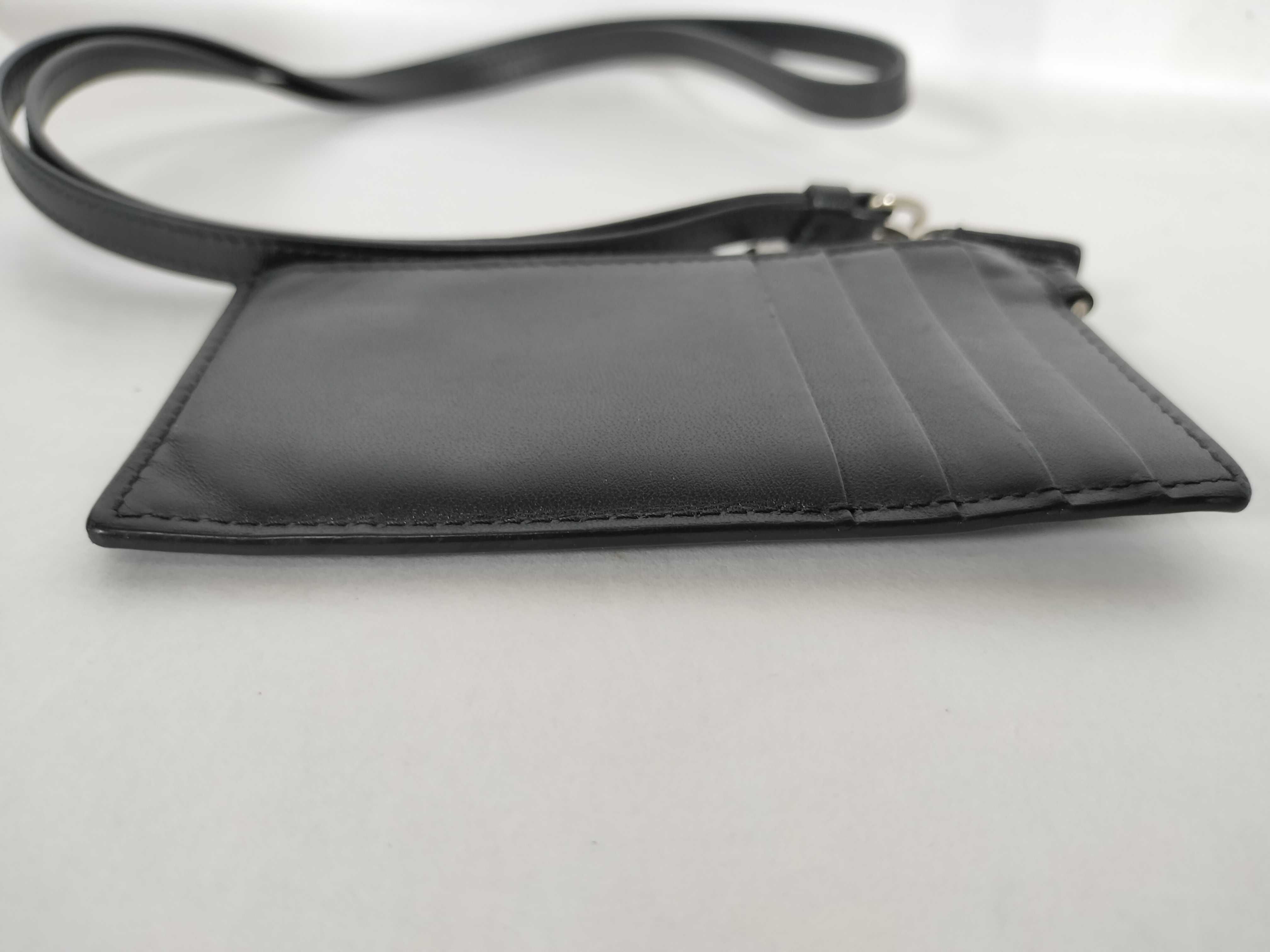 Leather Fragment Case with Neck Strap, Black, Serial Number, Box, Dust Bag, and Other Accessories — view 4