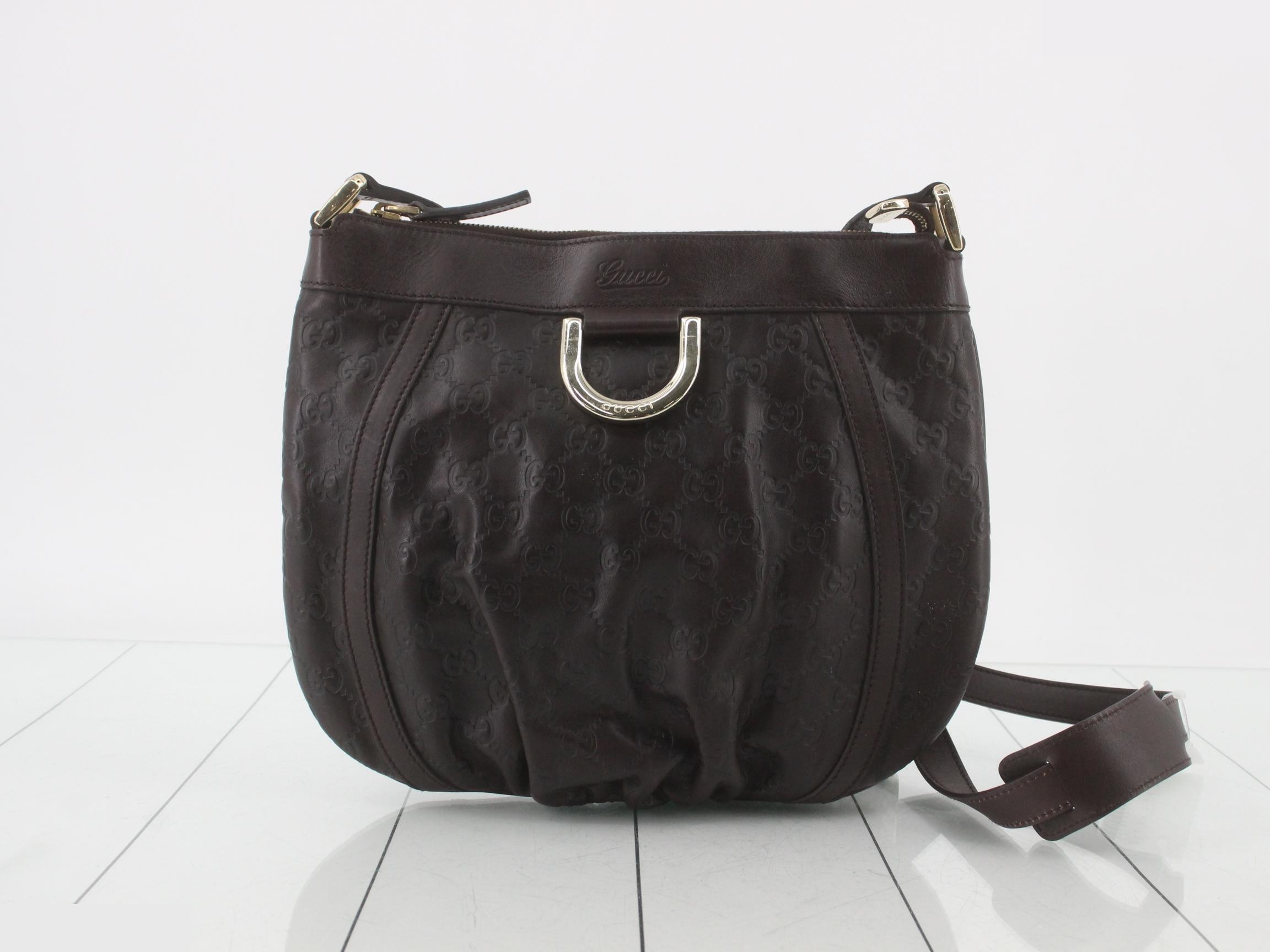 Guccissima leather shoulder bag, item number 203257