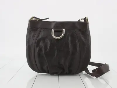 Guccissima leather shoulder bag, item number 203257