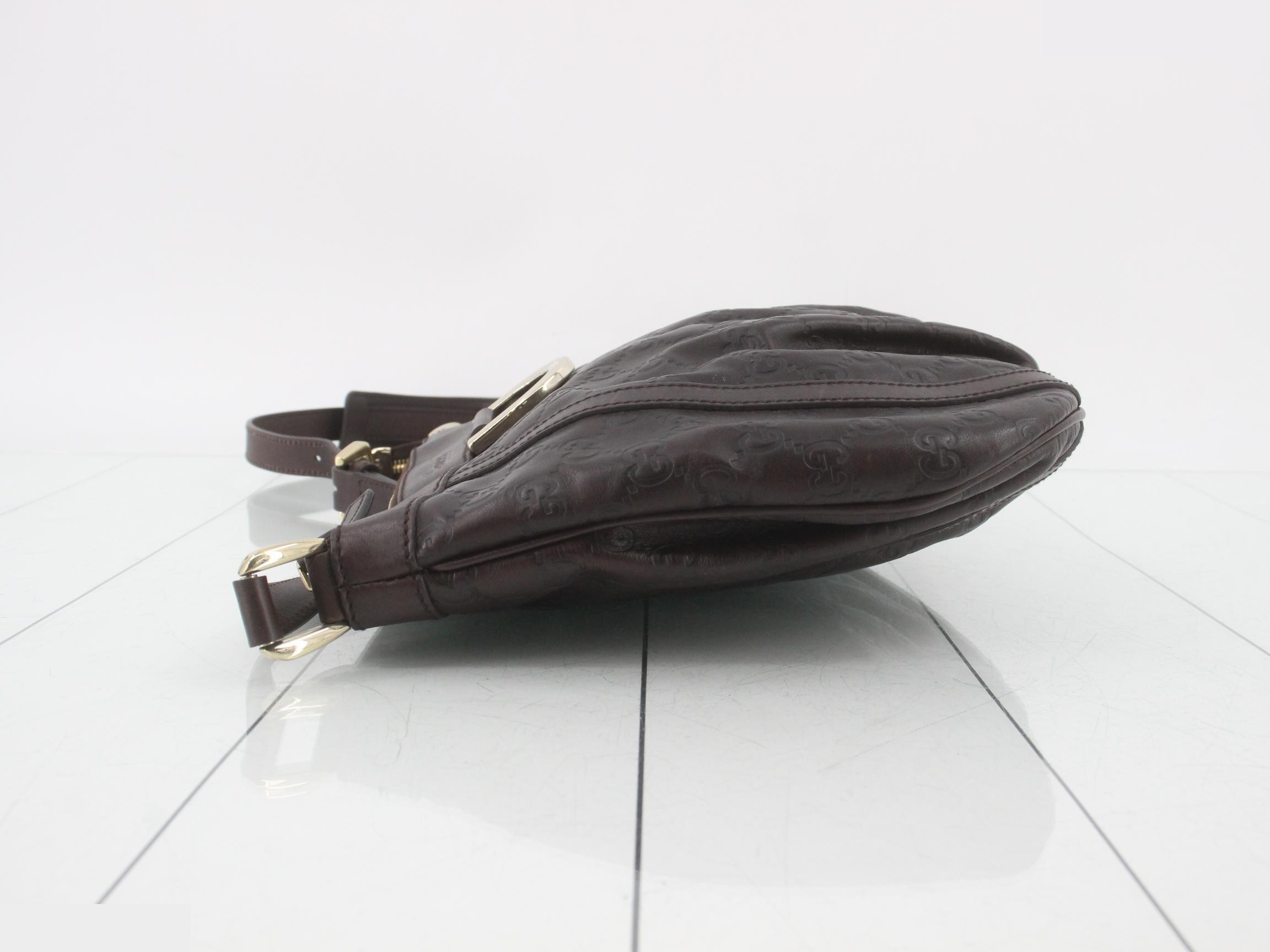 Guccissima leather shoulder bag, item number 203257 — view 4