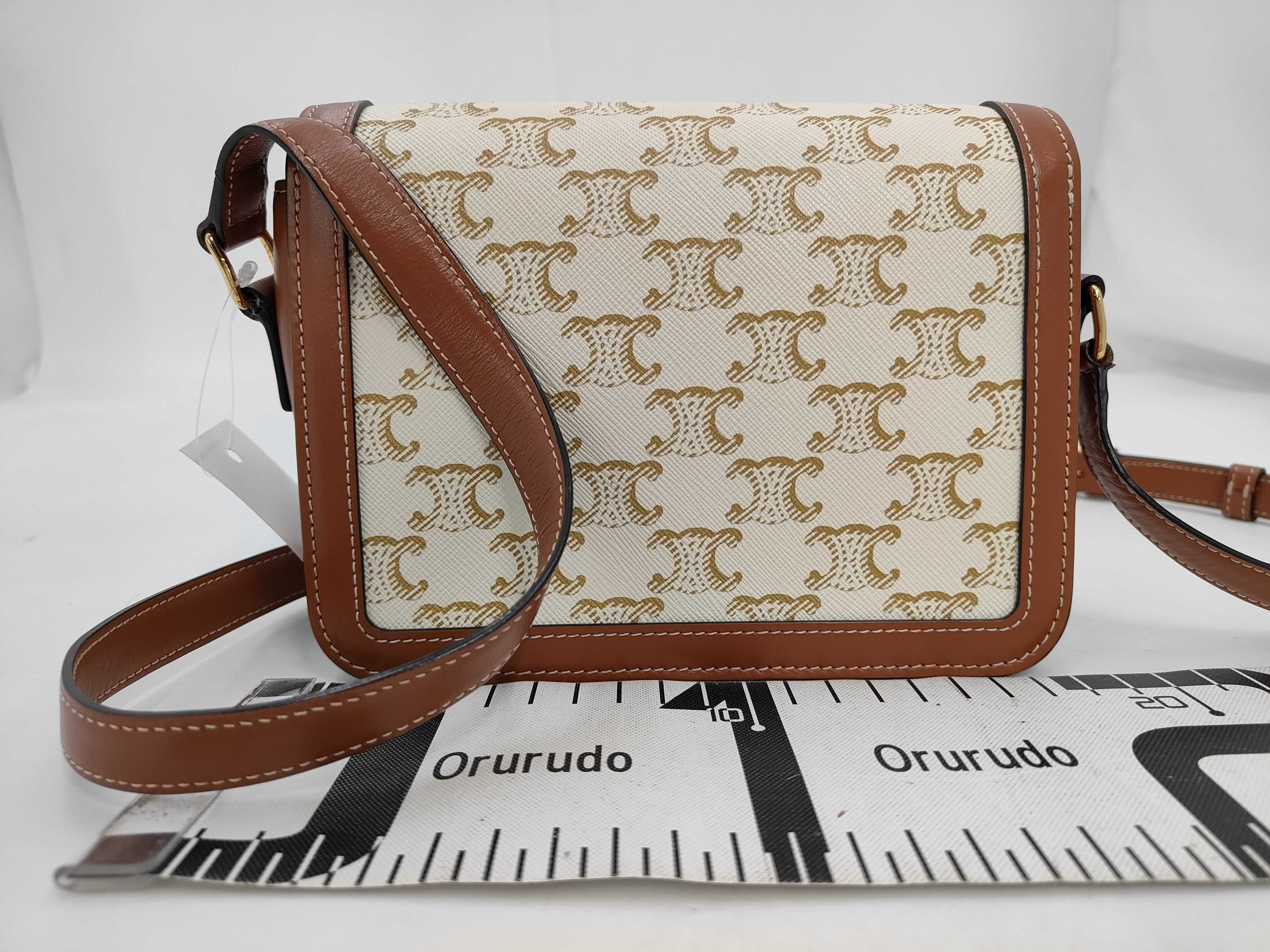 Teen Triomphe Shoulder Bag White Shoulder Bag — view 2