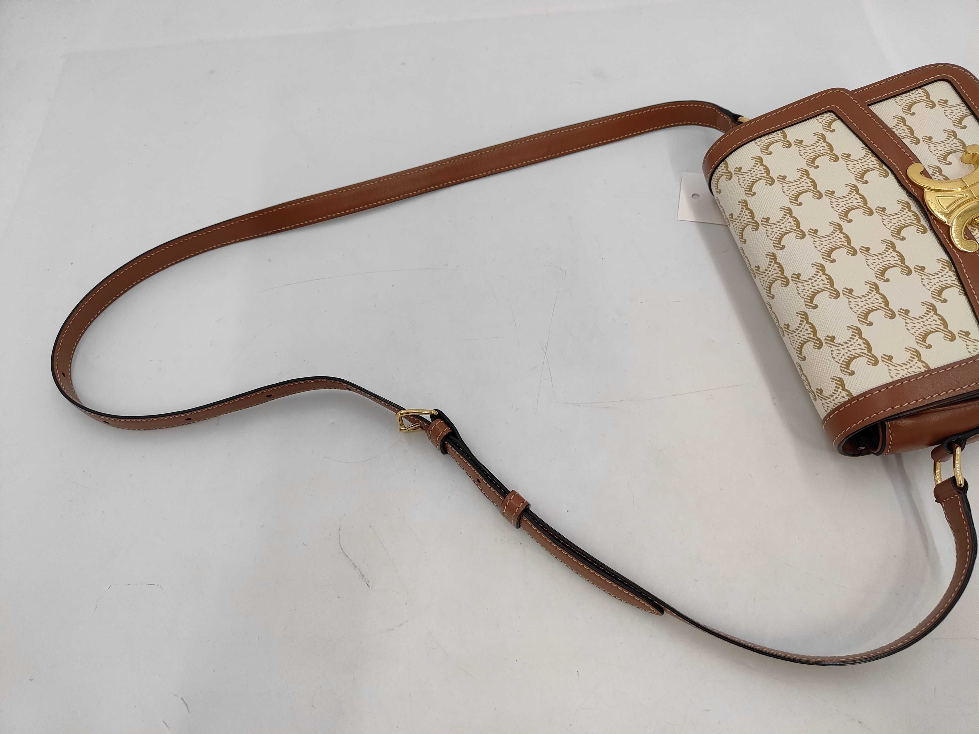 Teen Triomphe Shoulder Bag White Shoulder Bag — view 4