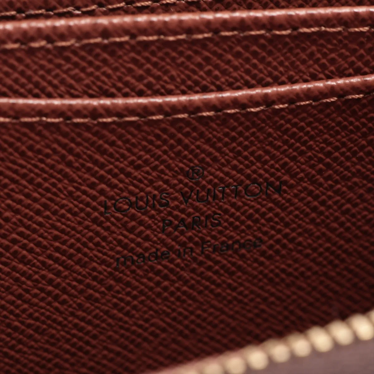 Monogram Zippy Coin Purse M60067 Brown Coin Purse RFID detected — view 5