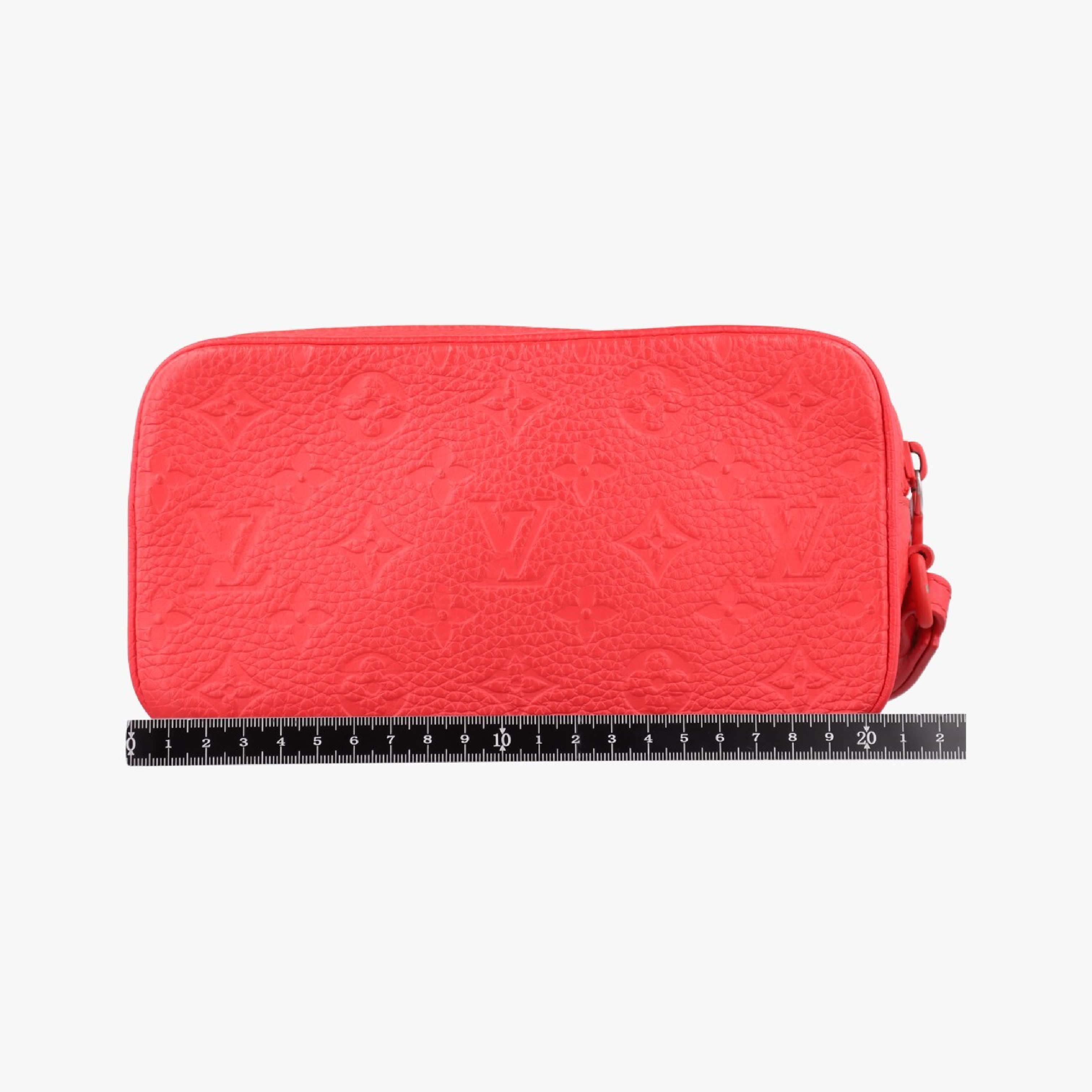 Pochette Volga Red Monogram Empreinte M53555 SP5118 Clutch Bag — view 2