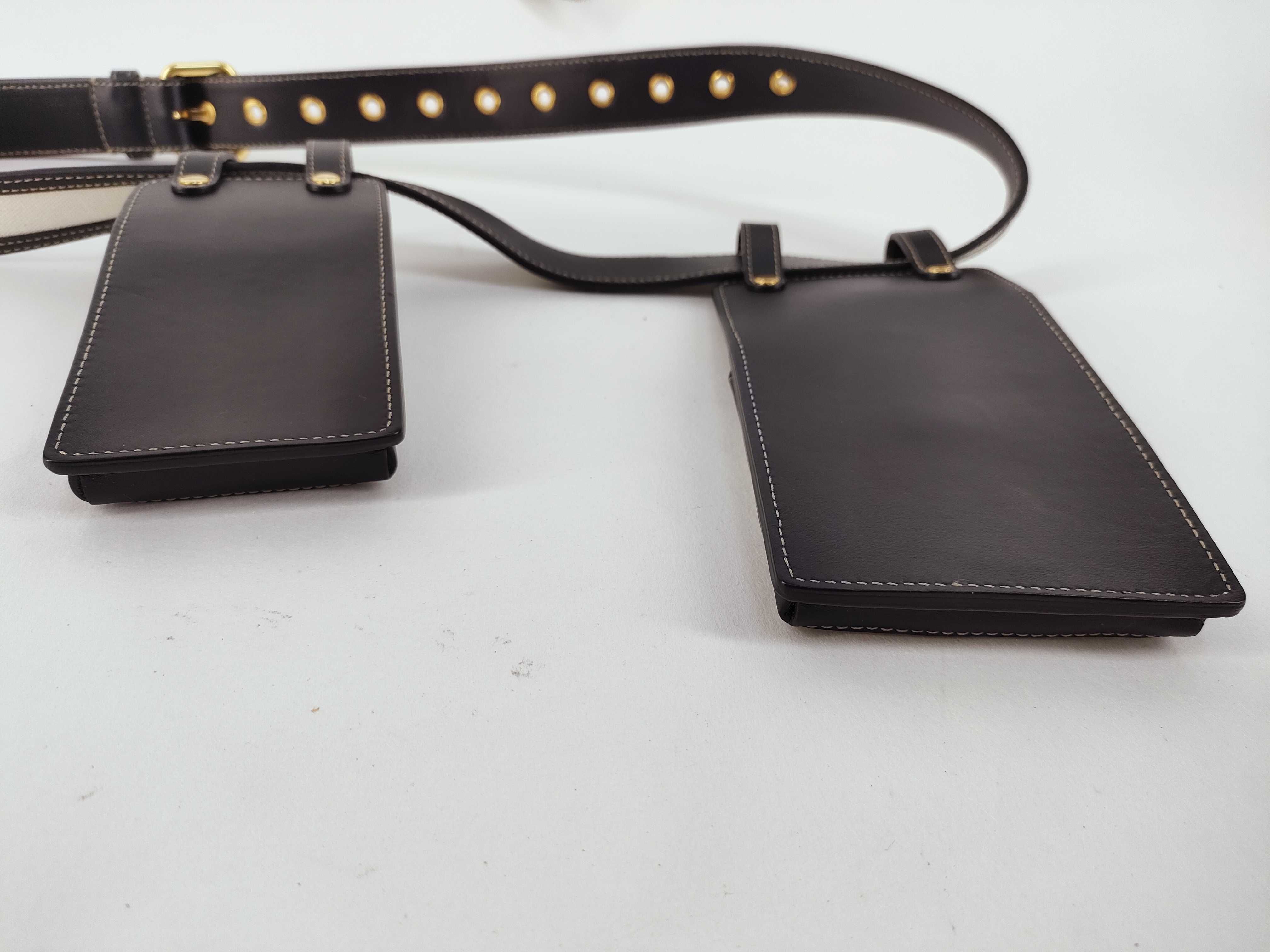 waist bag, black/white. — view 8
