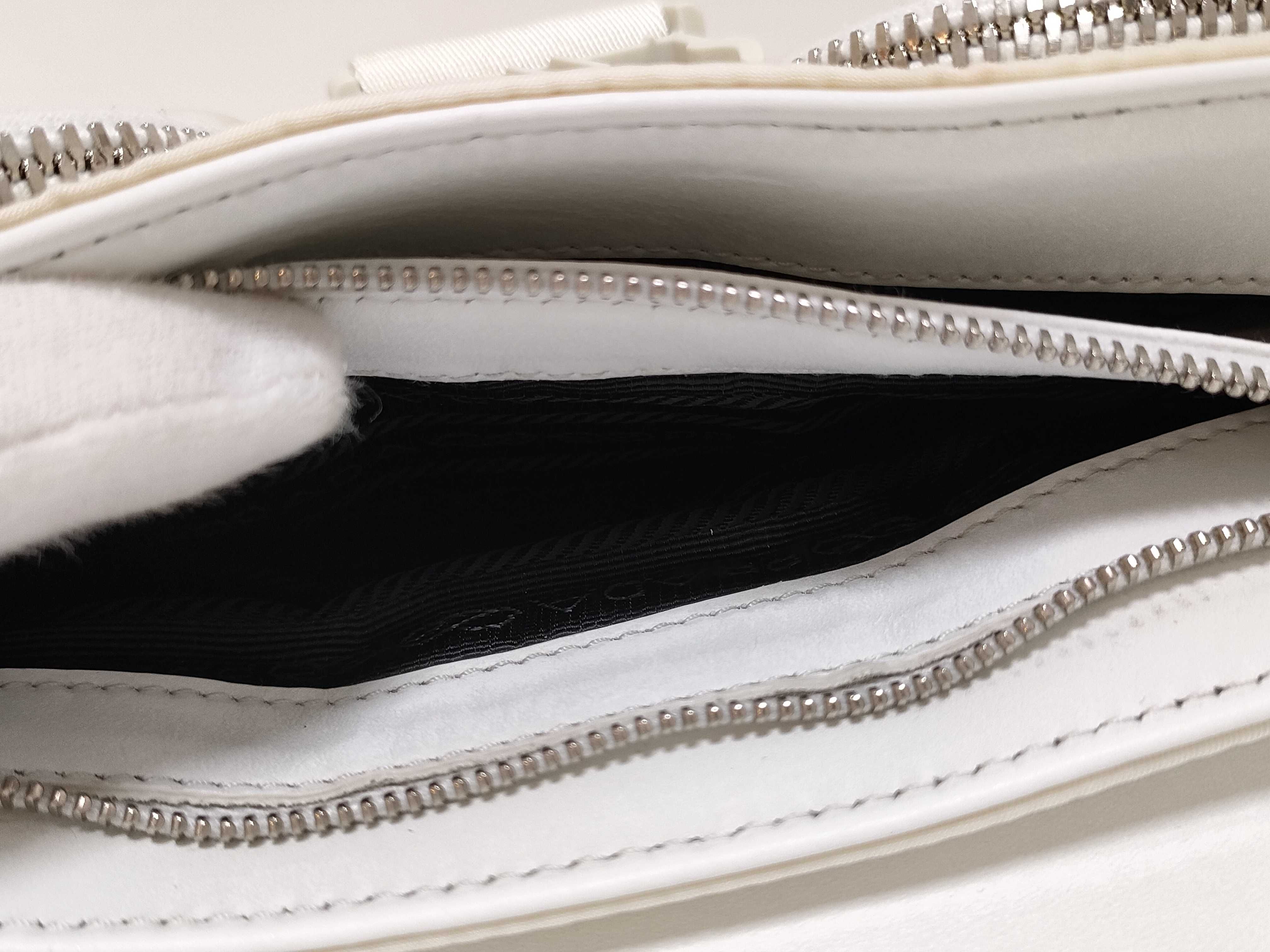 Nylon Prada Current Model Shoulder Bag with Pouch — view 11