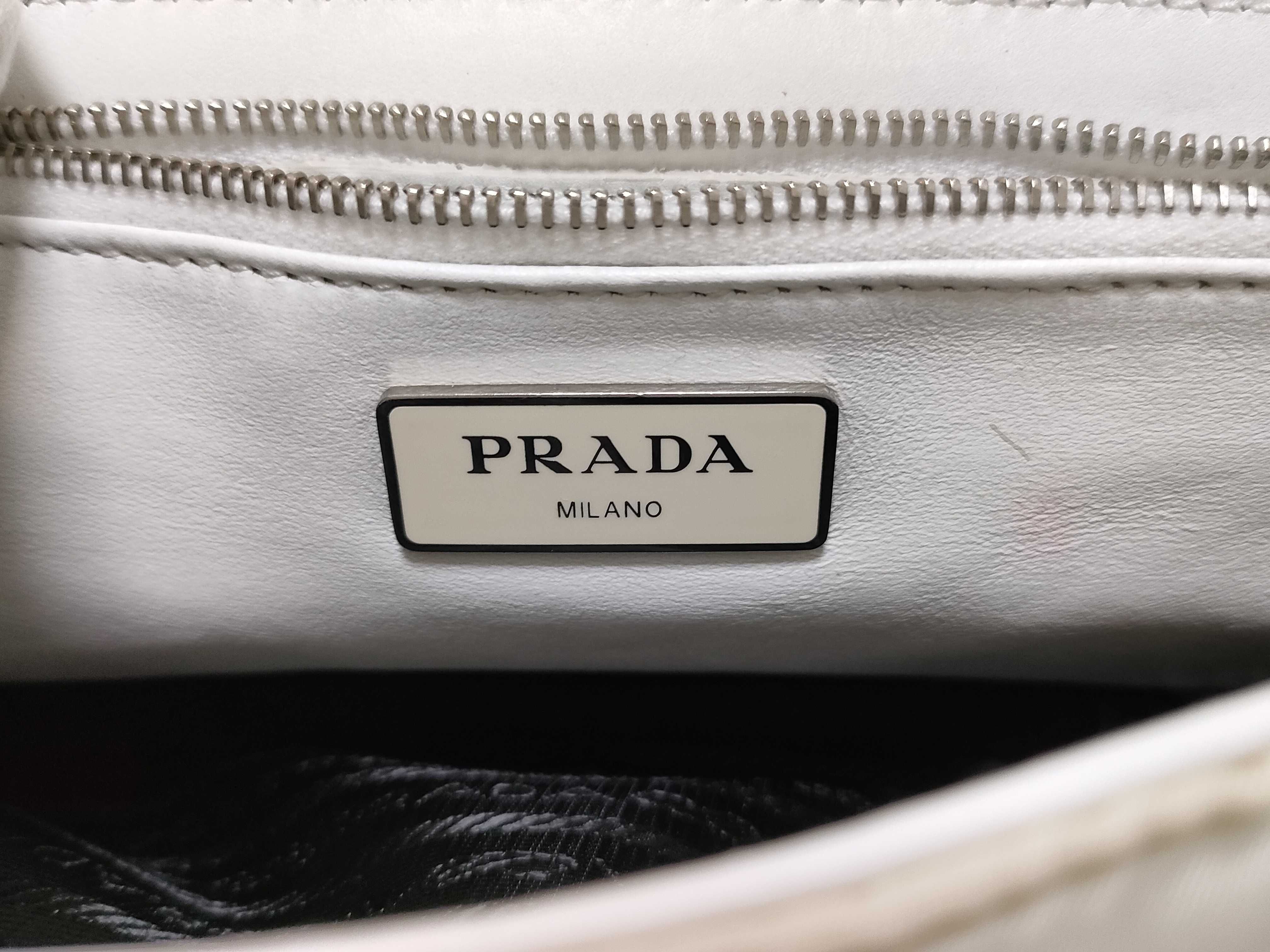 Nylon Prada Current Model Shoulder Bag with Pouch — view 12