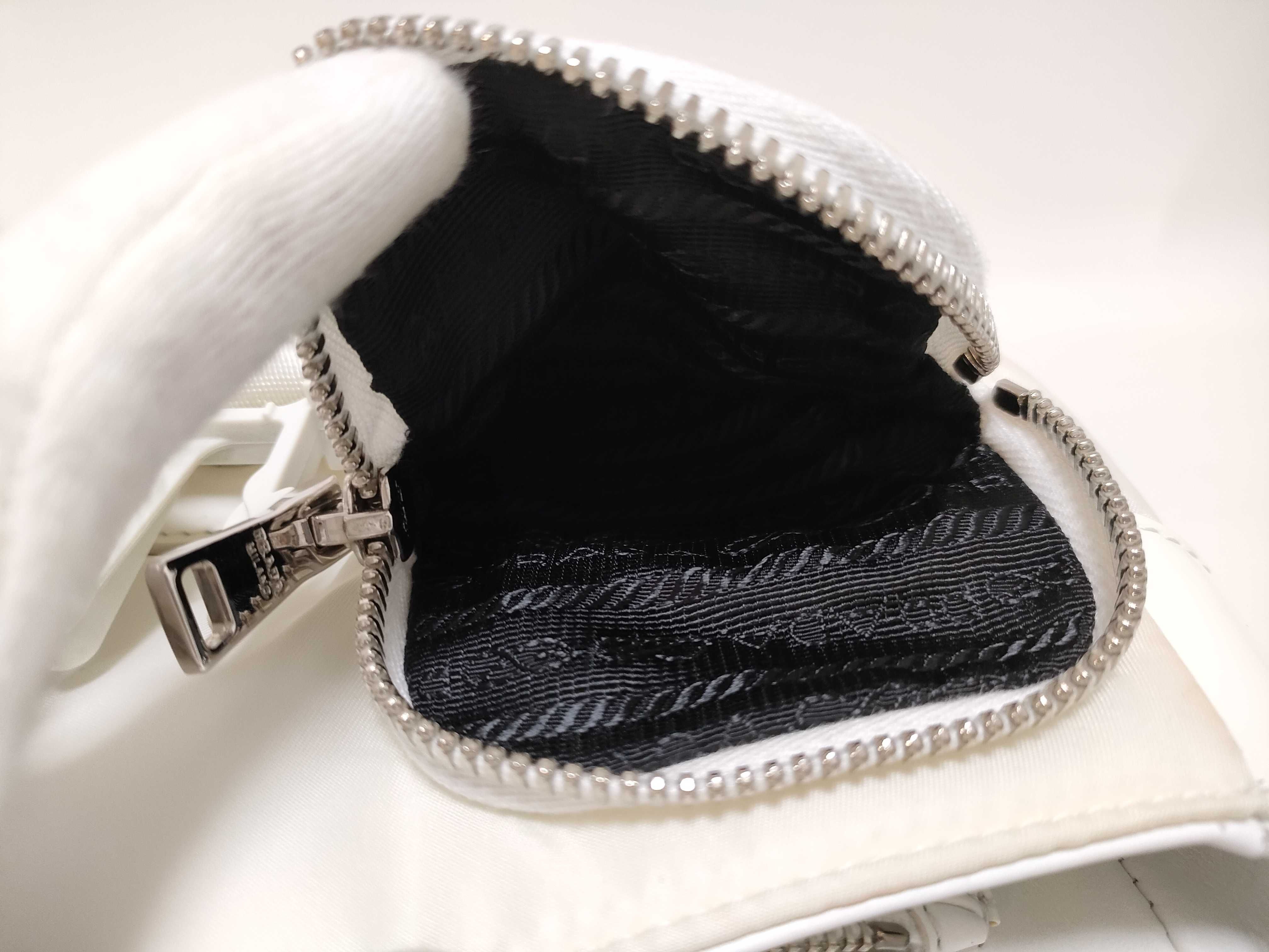 Nylon Prada Current Model Shoulder Bag with Pouch — view 14