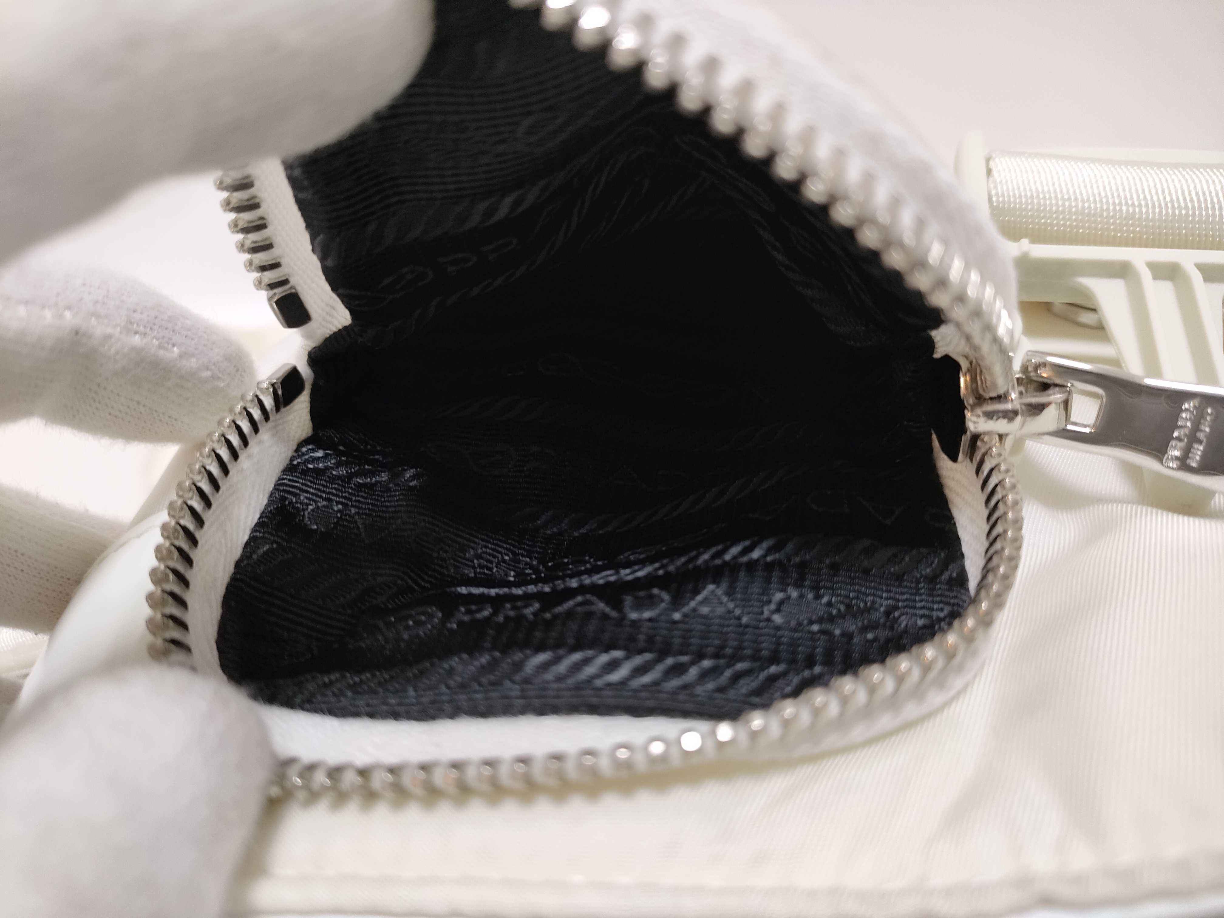 Nylon Prada Current Model Shoulder Bag with Pouch — view 15
