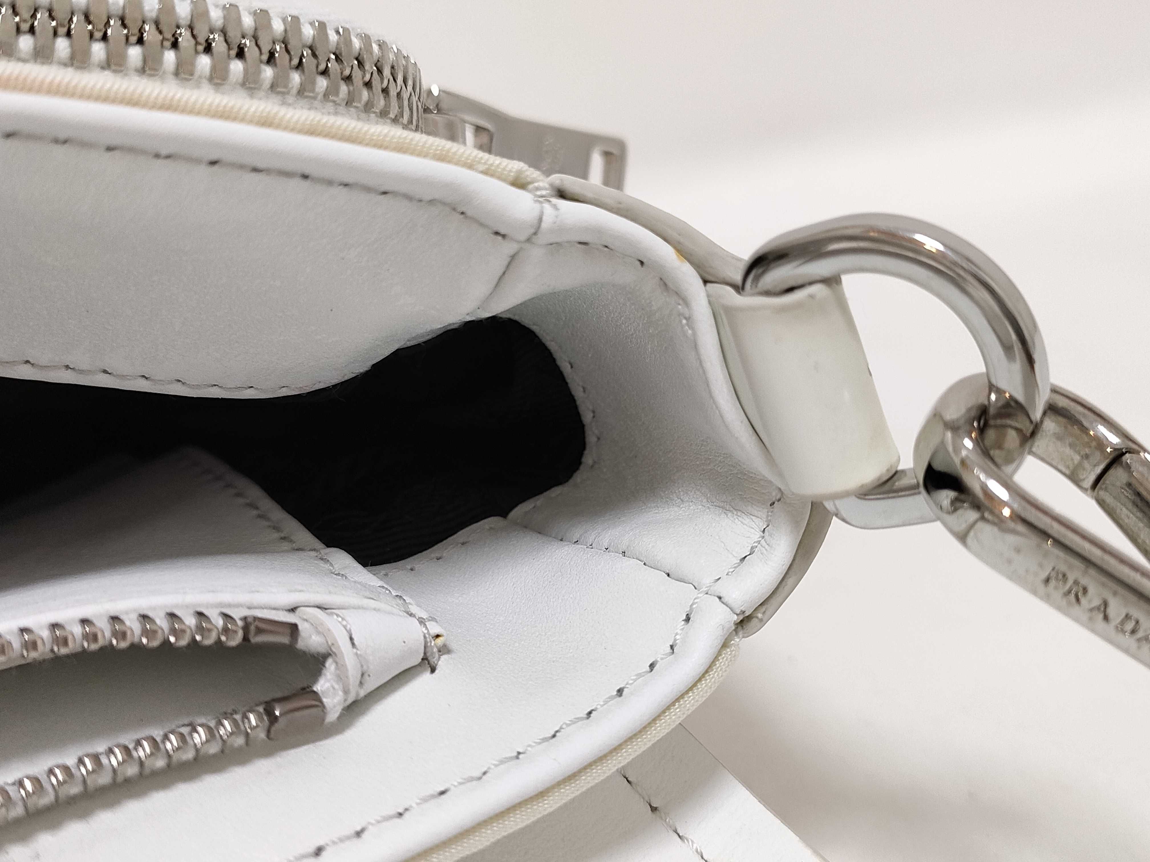 Nylon Prada Current Model Shoulder Bag with Pouch — view 9