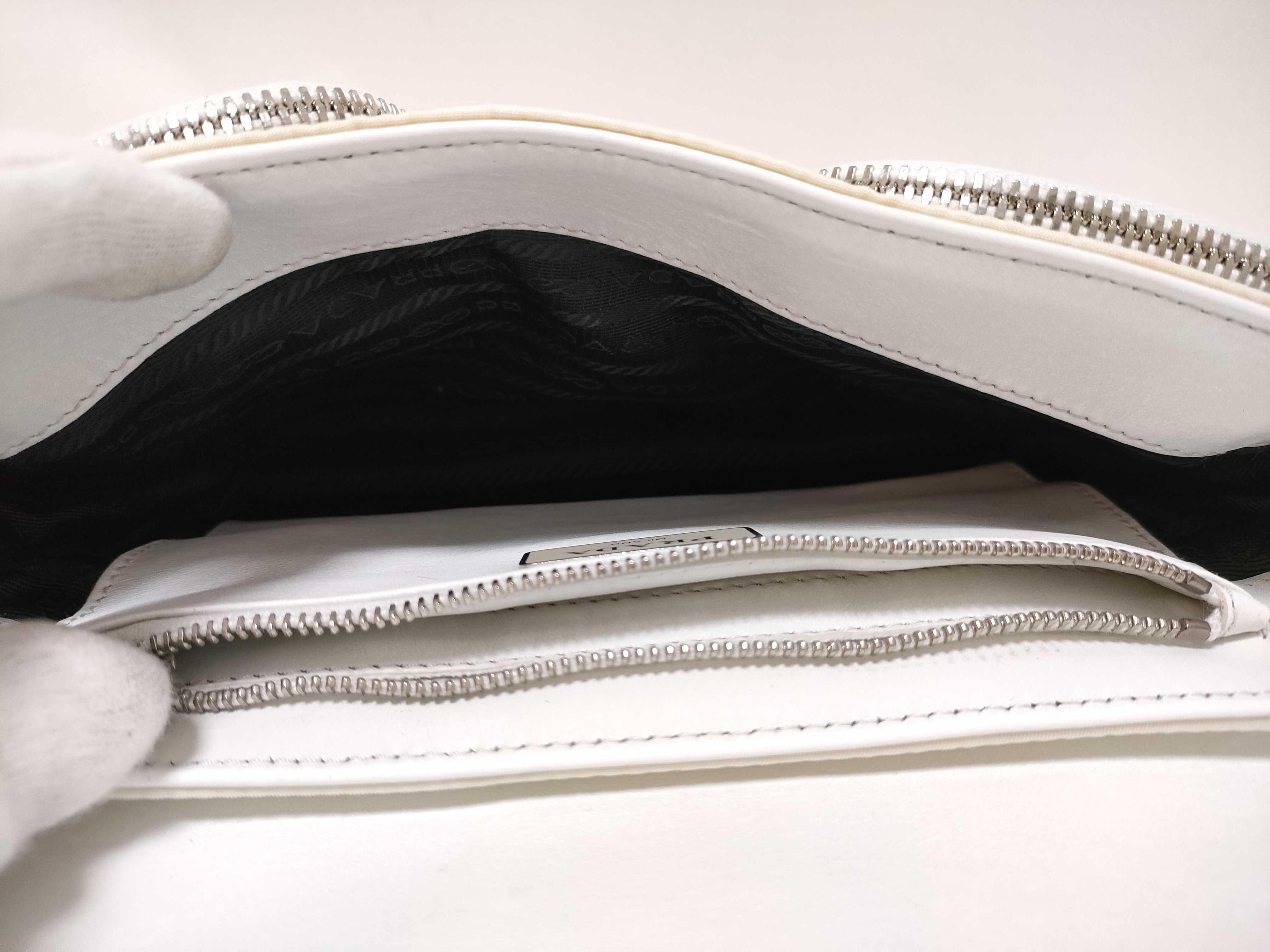 Nylon Prada Current Model Shoulder Bag with Pouch — view 10