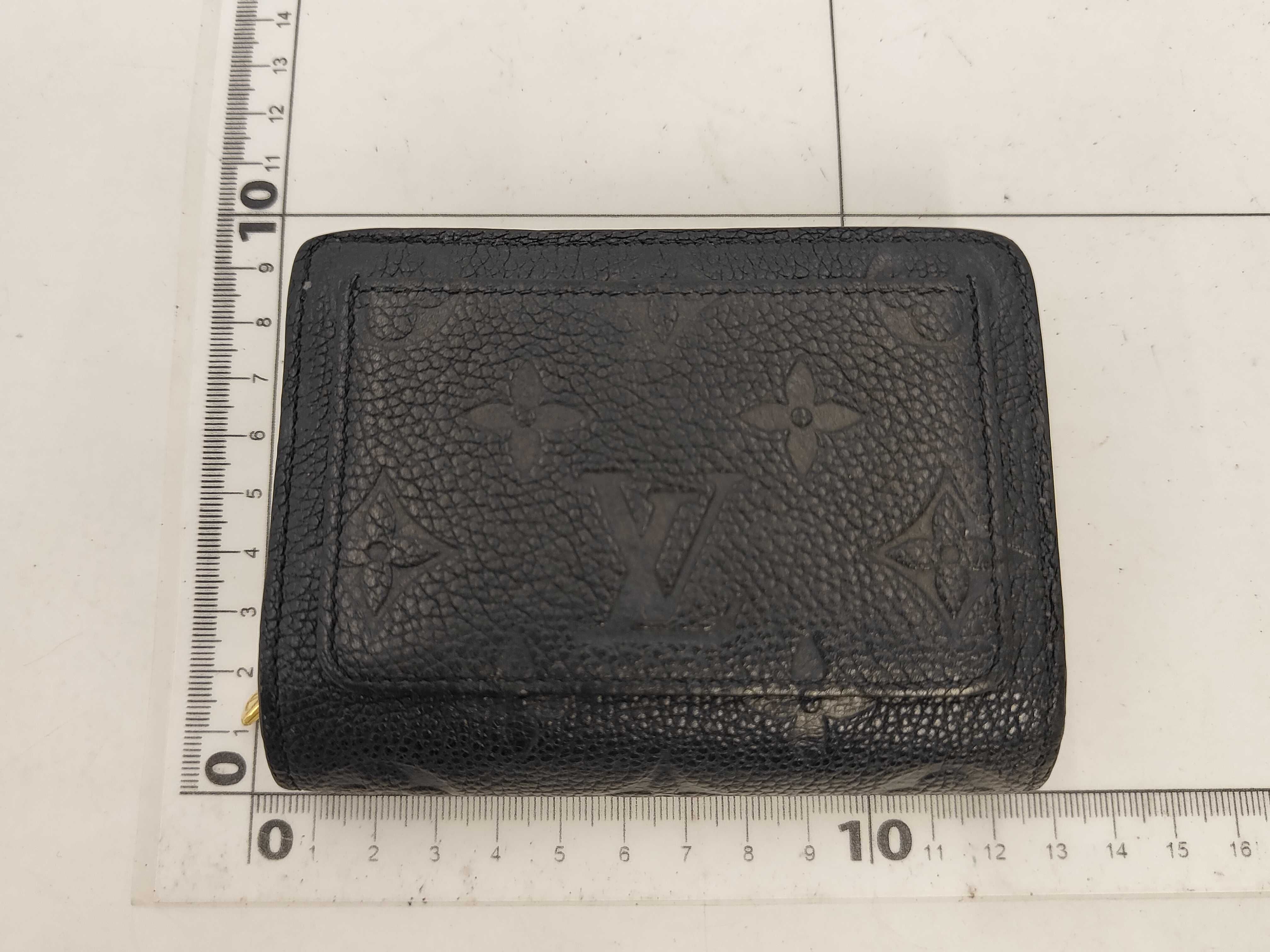 Monogram Empreinte Louis Vuitton Empreinte Portefeuille Claire Noir IC Chip Wallet — view 2