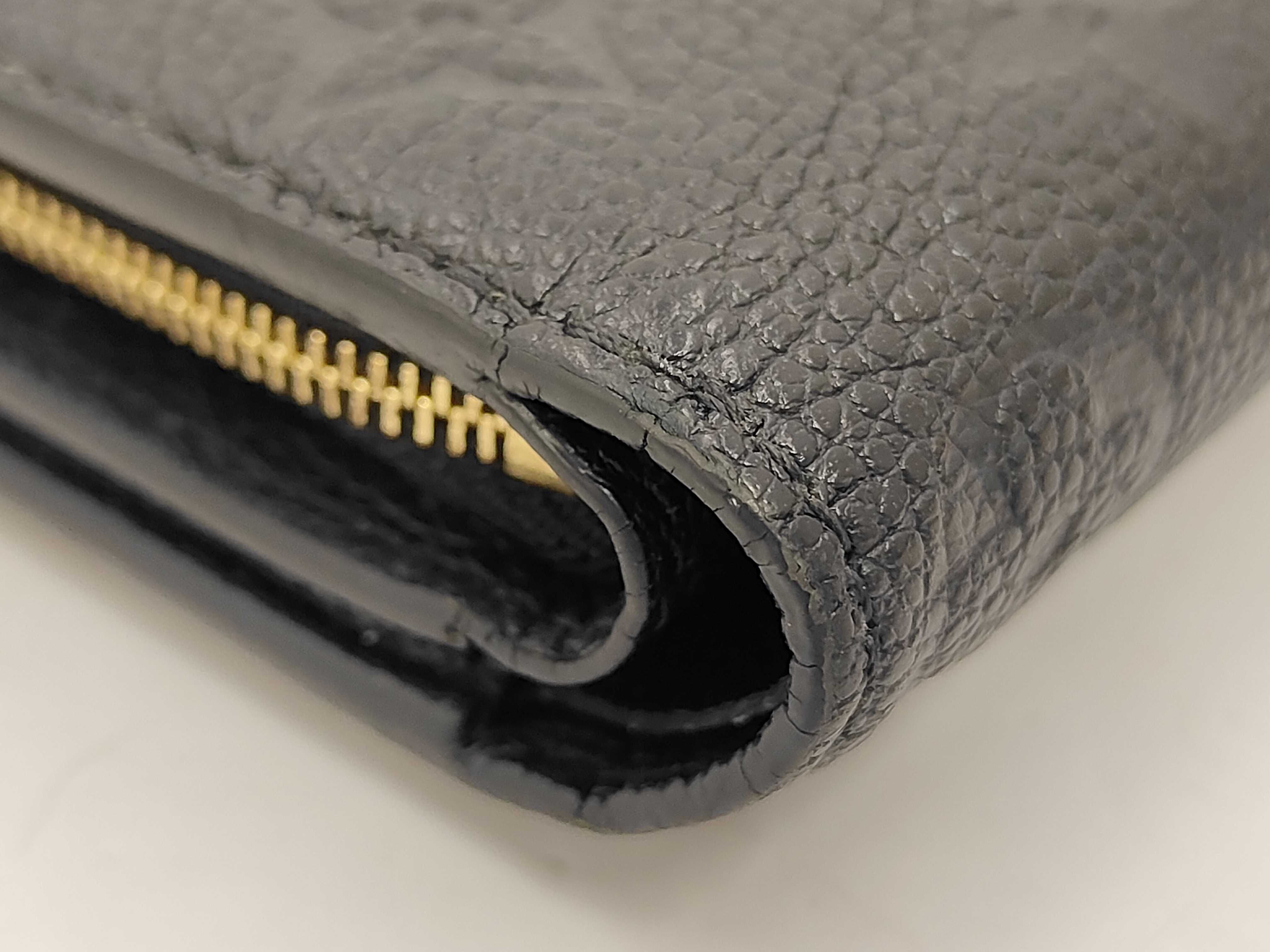 Monogram Empreinte Louis Vuitton Empreinte Portefeuille Claire Noir IC Chip Wallet — view 4