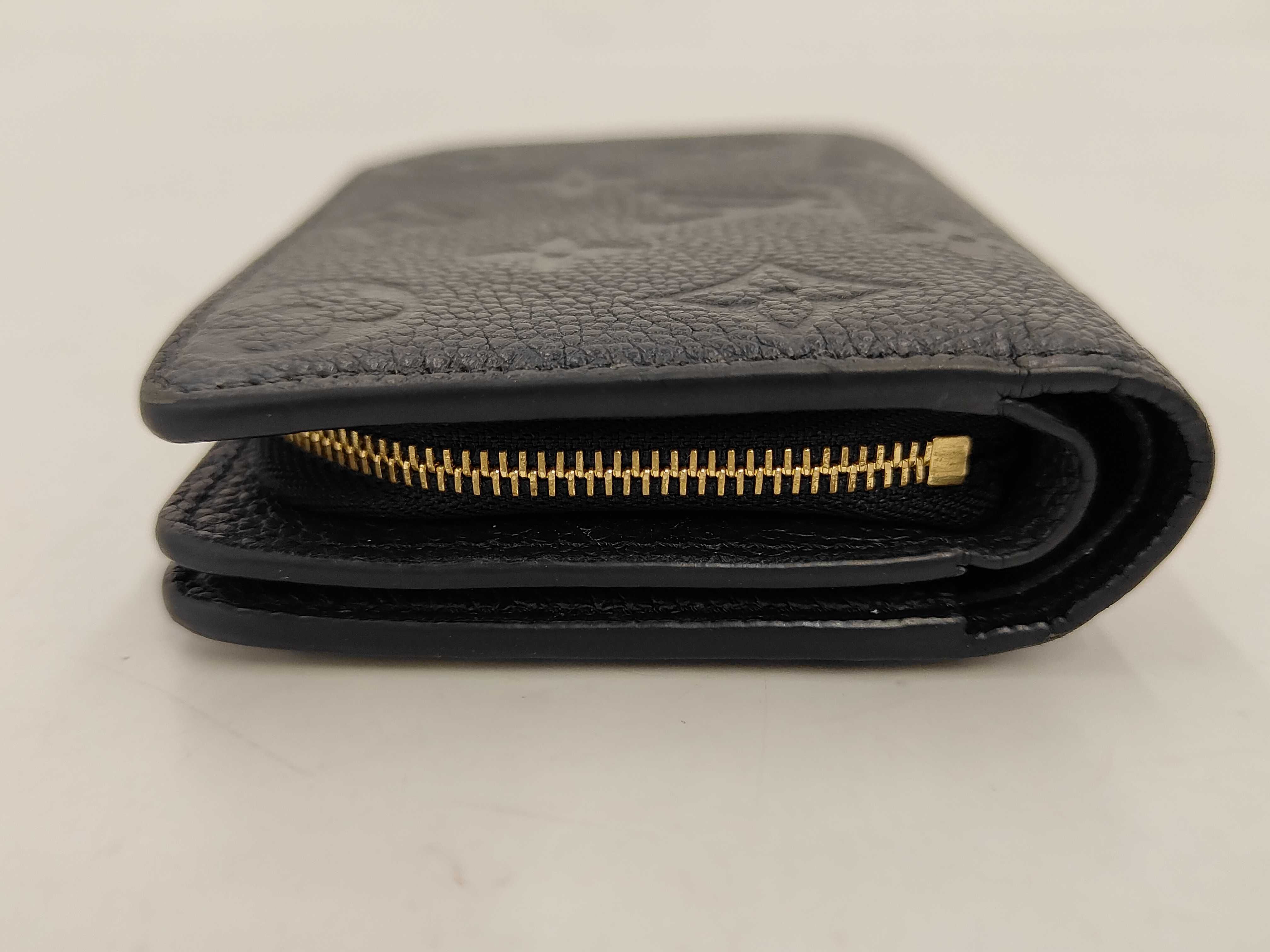 Monogram Empreinte Louis Vuitton Empreinte Portefeuille Claire Noir IC Chip Wallet — view 5